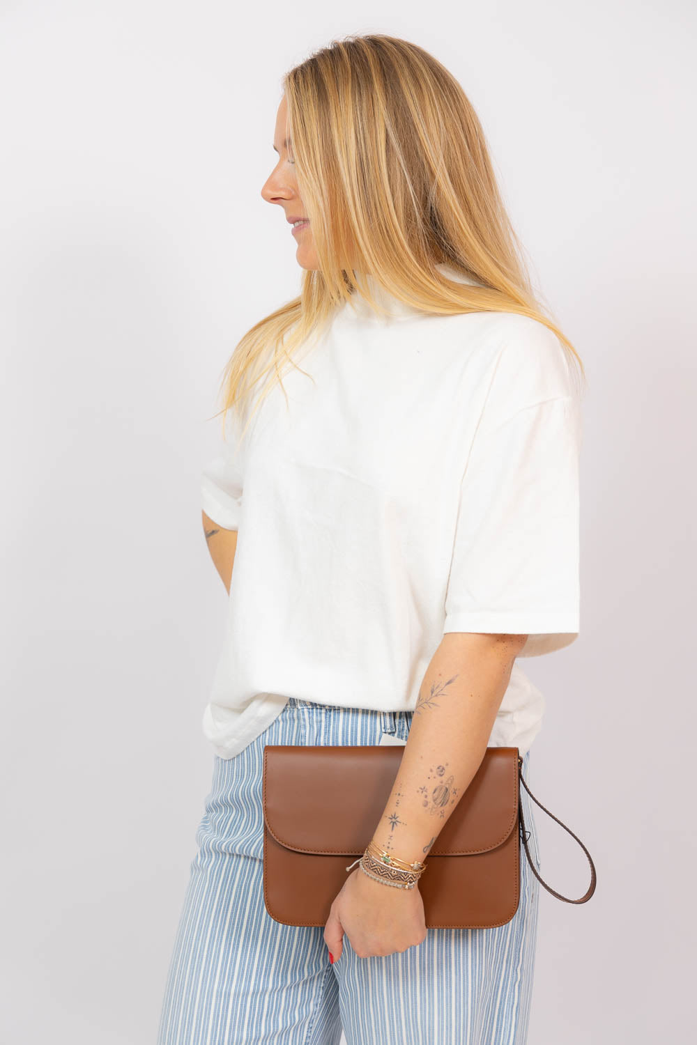 High Waisted Spinner Zip Skimp Pant Lined Up