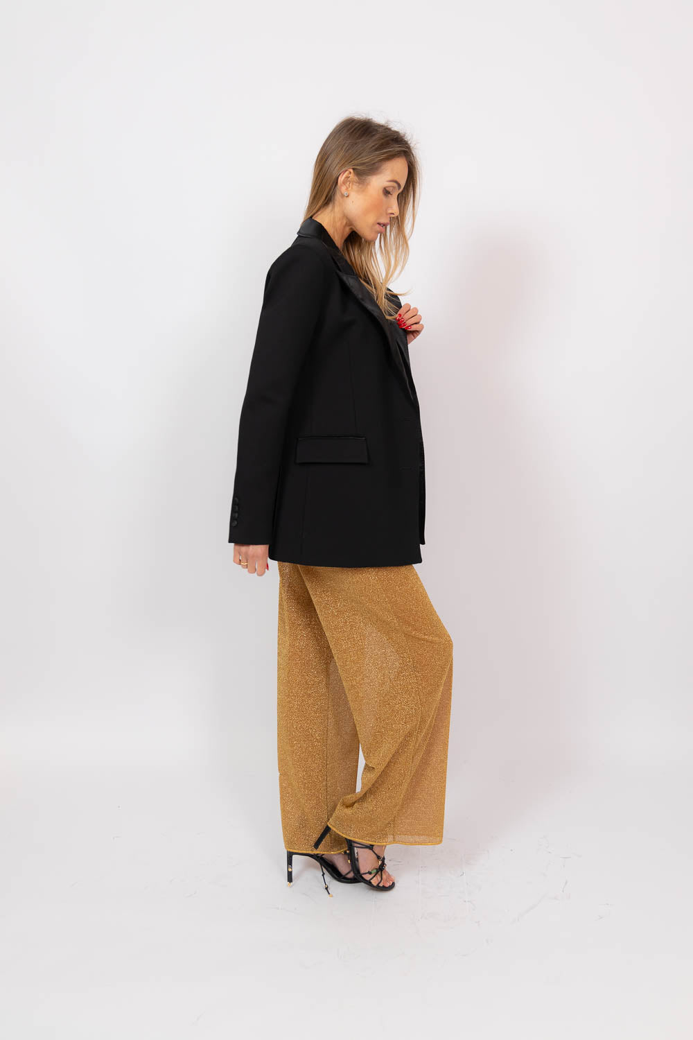 Lenny Rose Blazer Noir — Oud, vue 6
