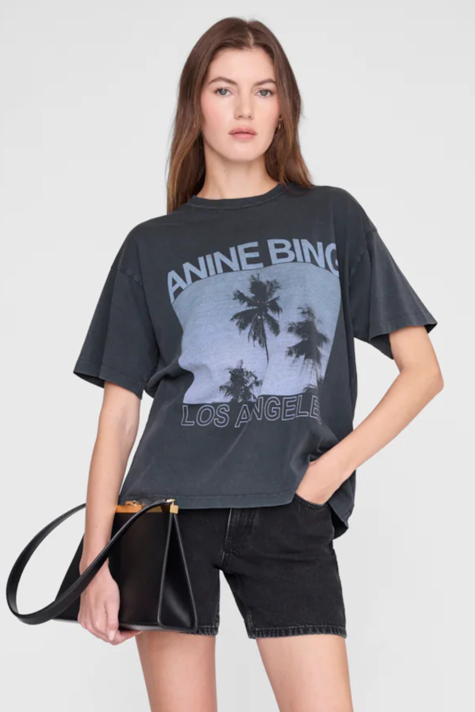 Cade T-Shirt Washed Grey