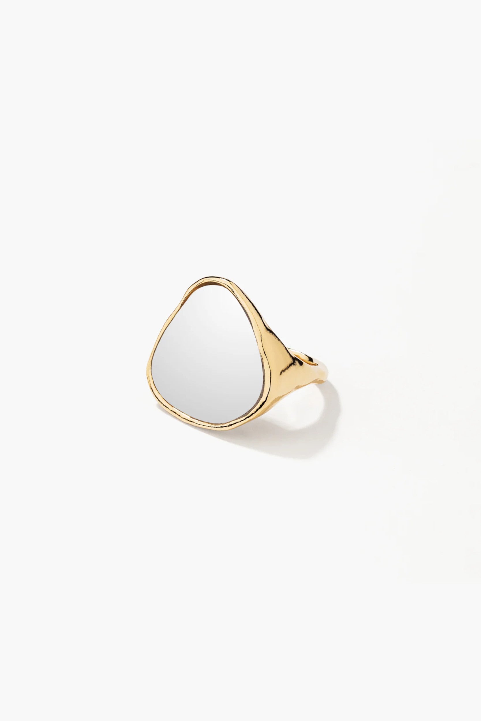 Bague Ciottolo Métal Doré