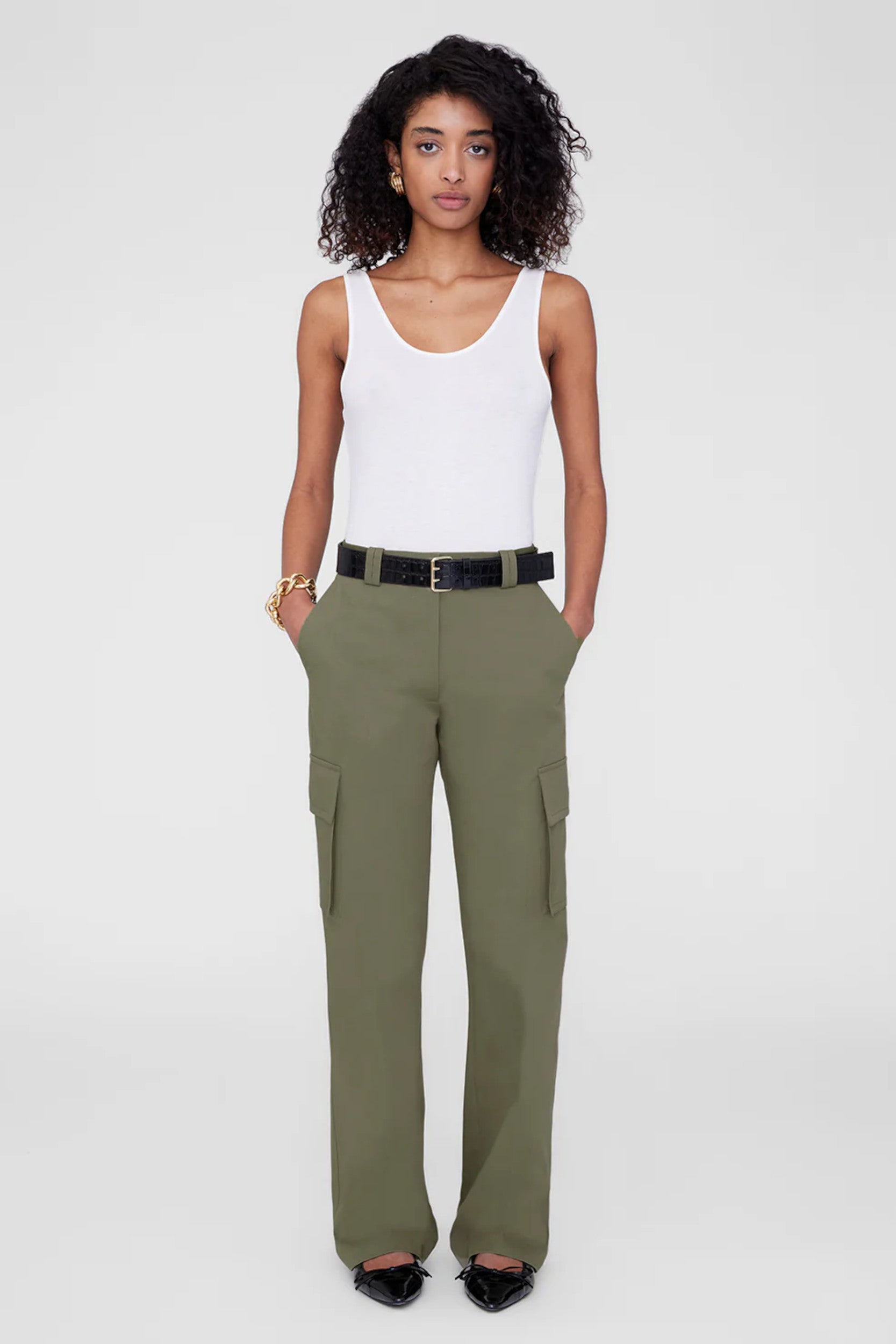 Dayton Cargo Pants Olive