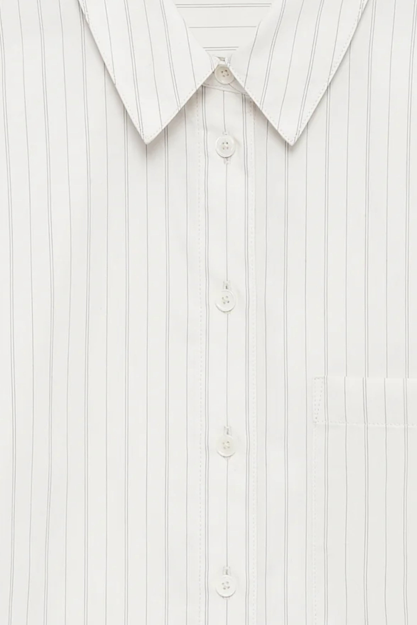 Essie Cropped Shirt Cream