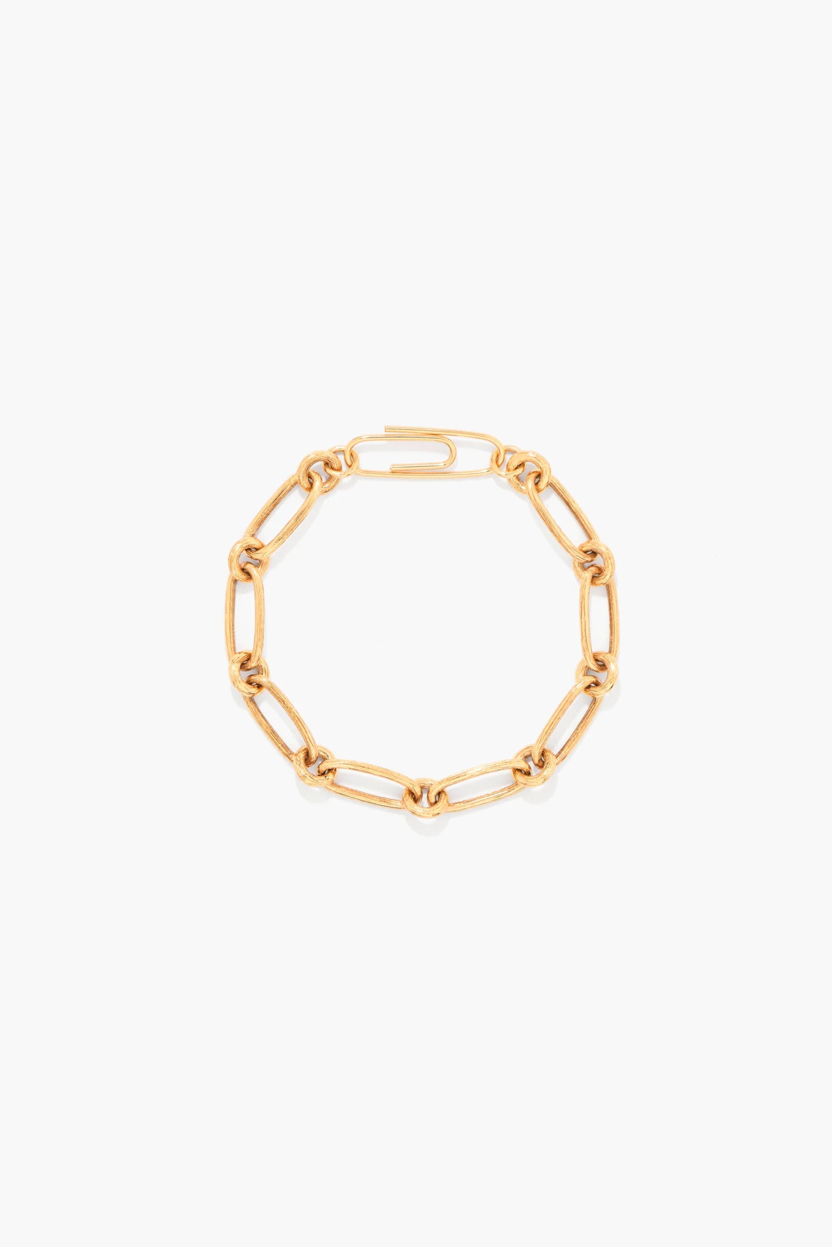 Bracelet Chaine Ciselee Gold