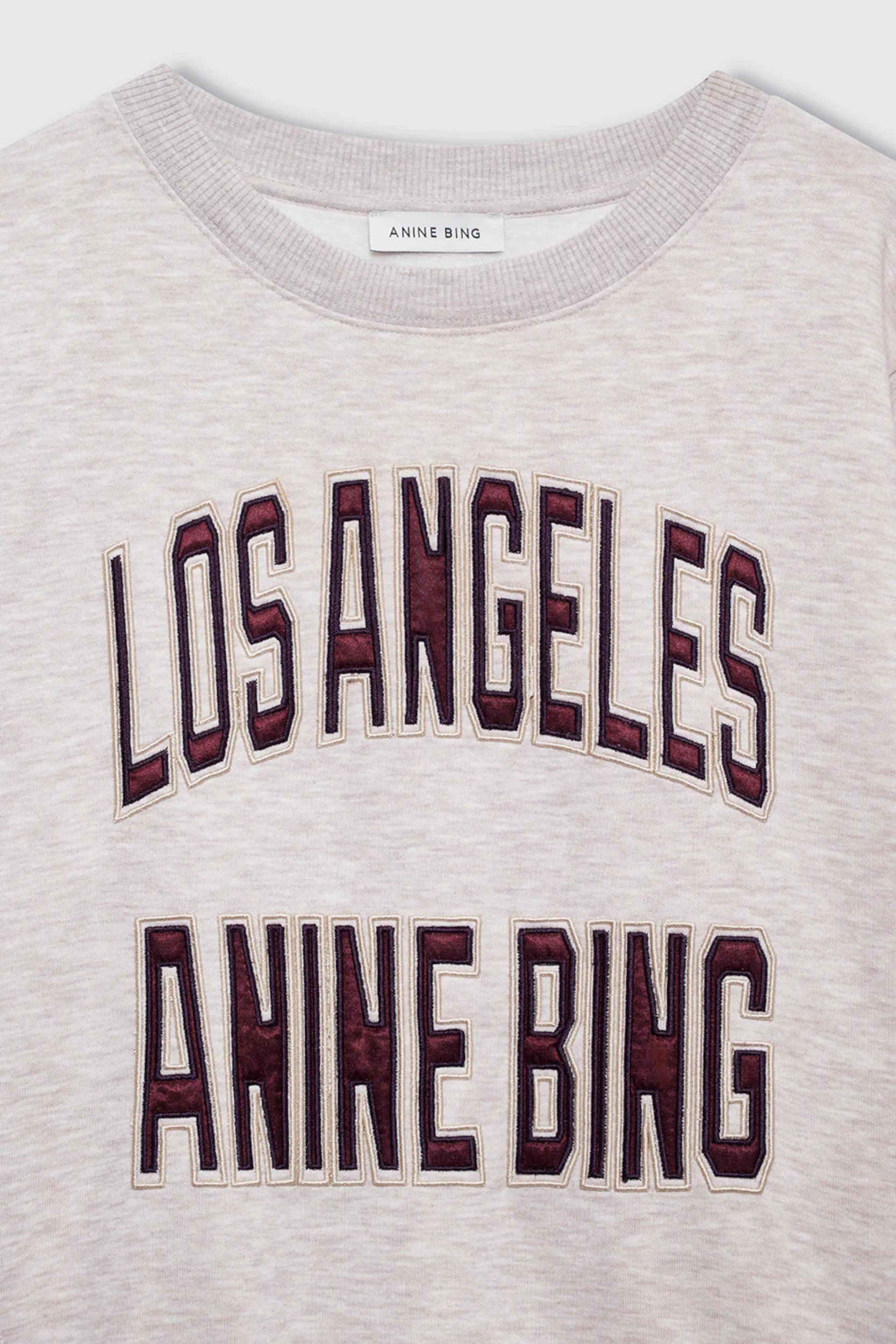 Harry Shrunken Sweater Oatmeal Melange