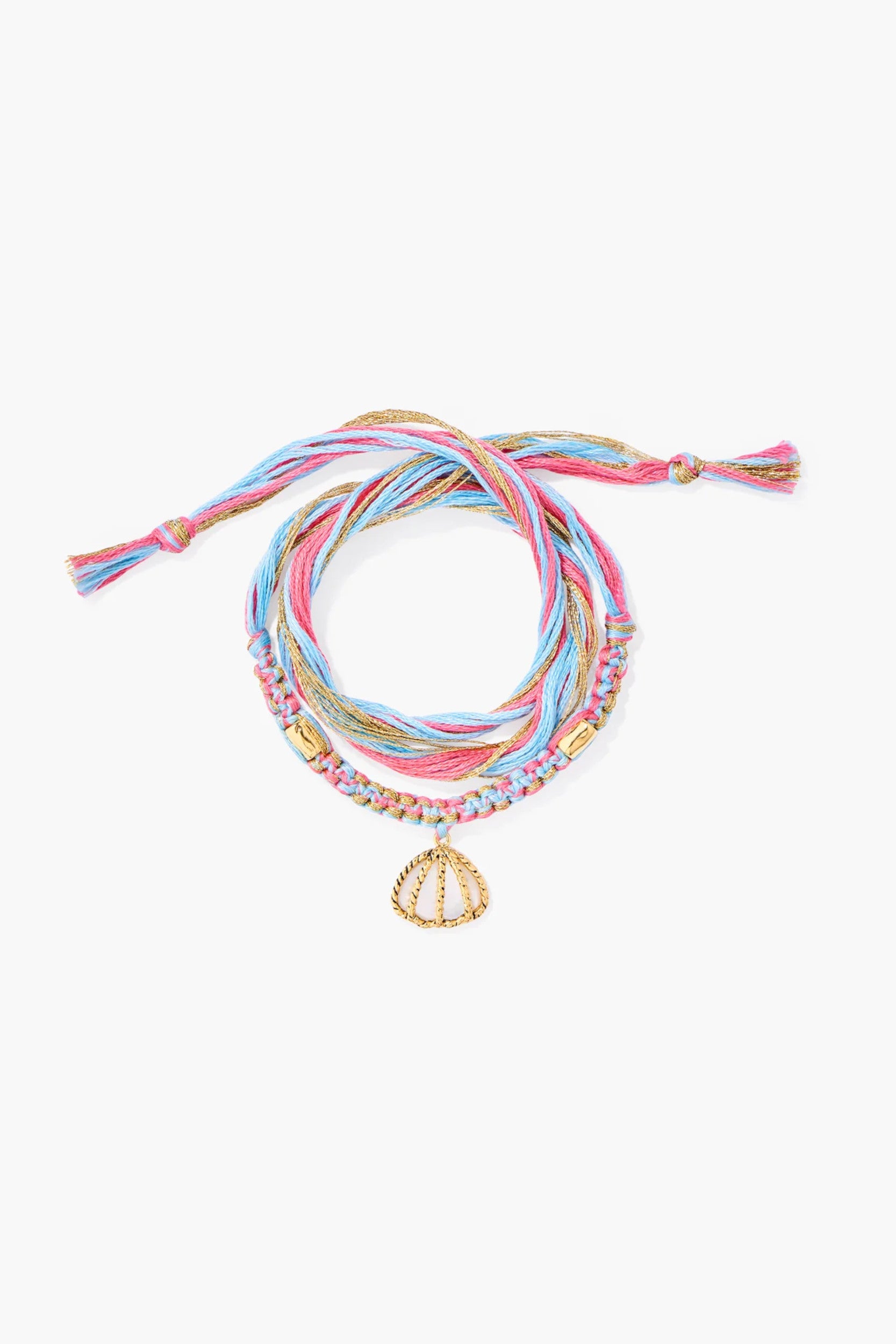 Honolulu Bracelet Metal Gold Coquillage