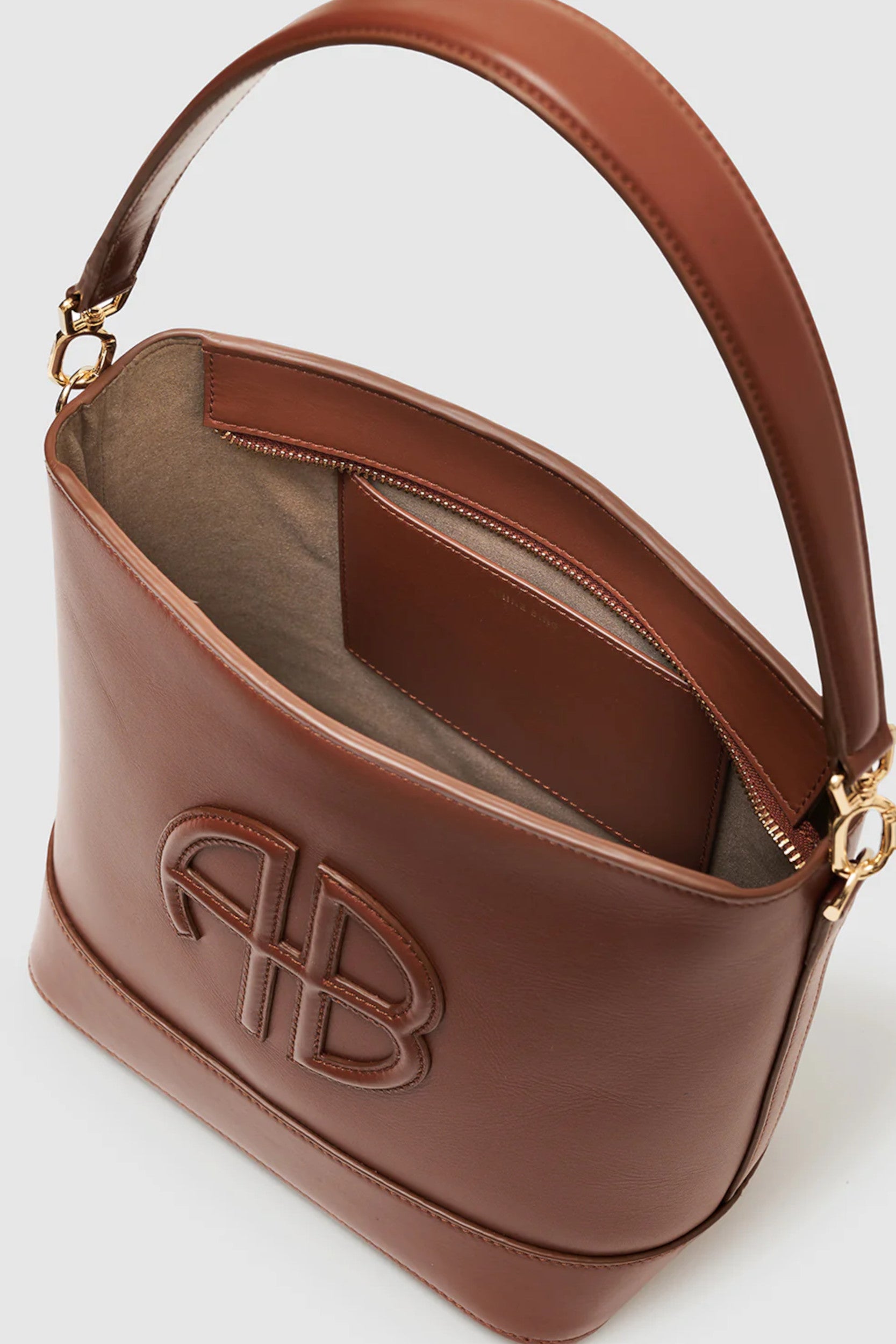 Lili Bucket Bag Brown