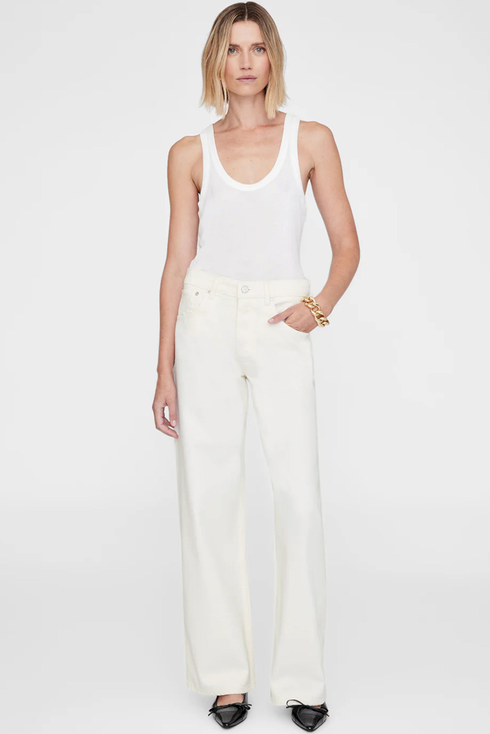 Manon Jeans Ecru