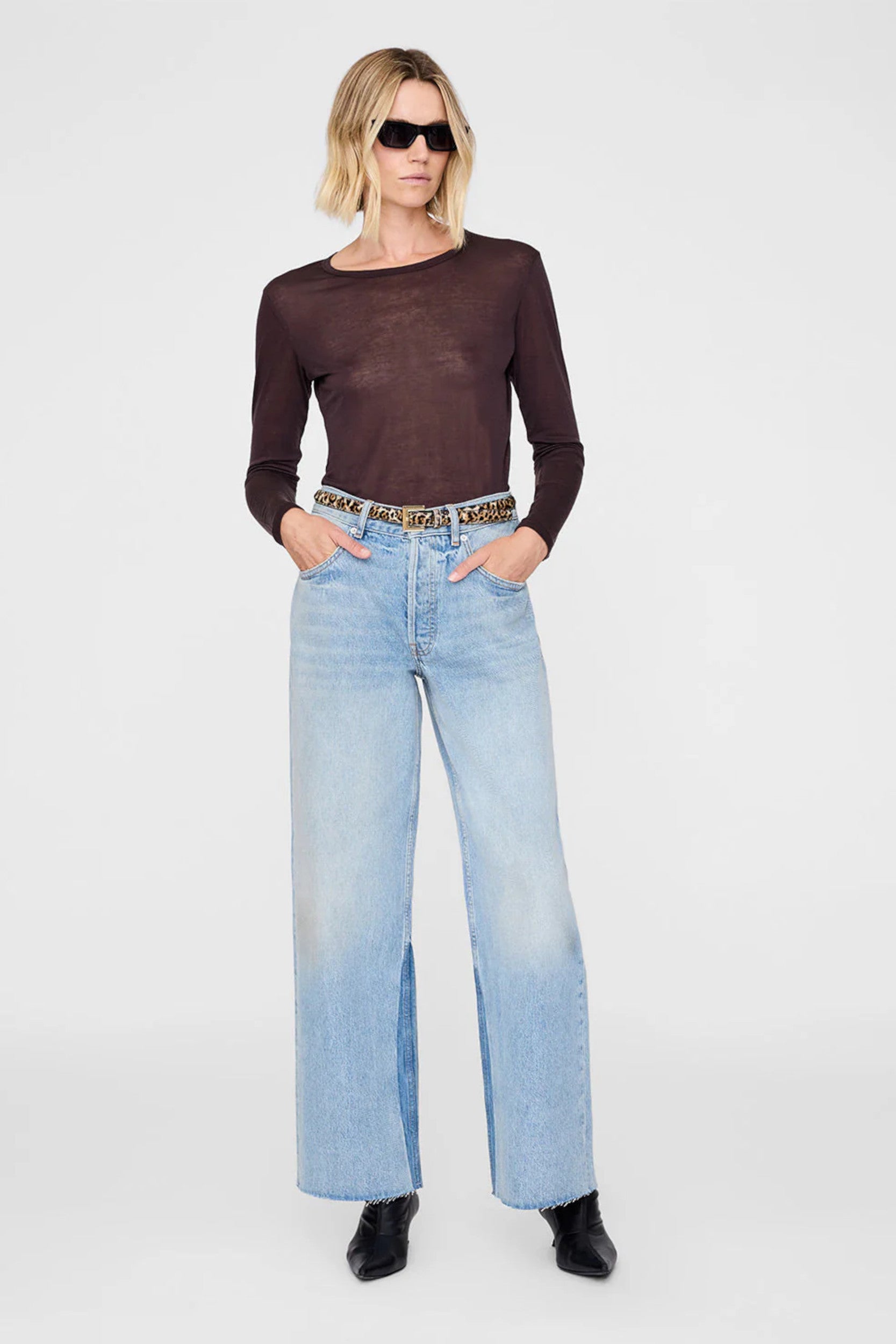Nicola Belt Leopard Calf