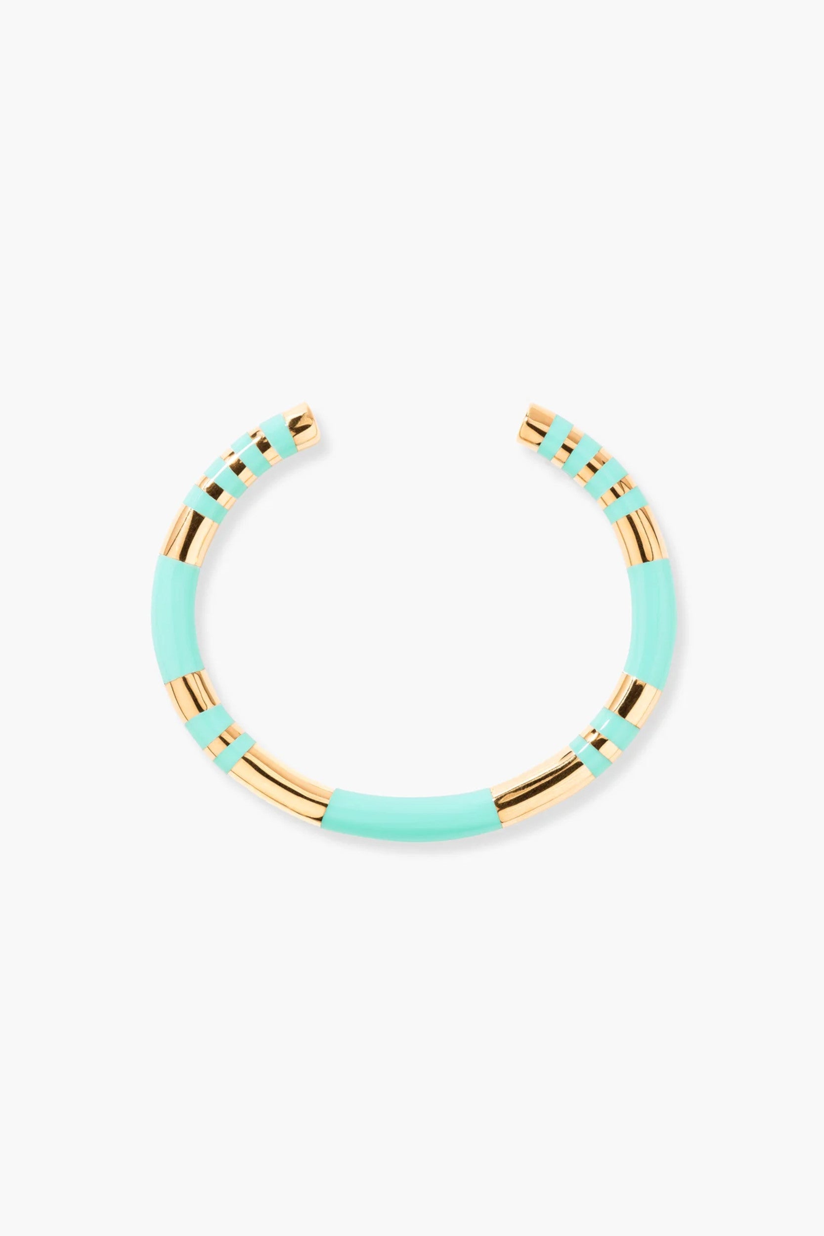 Positano Bracelet Metal Gold Aqua