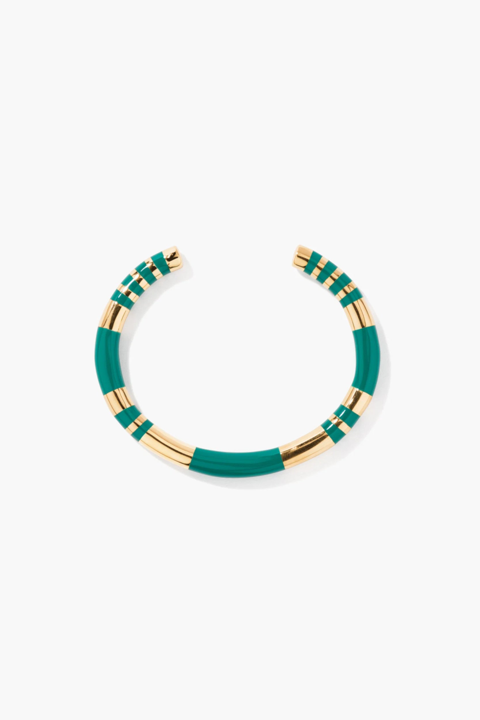 Positano Bracelet Metal Gold Emerald