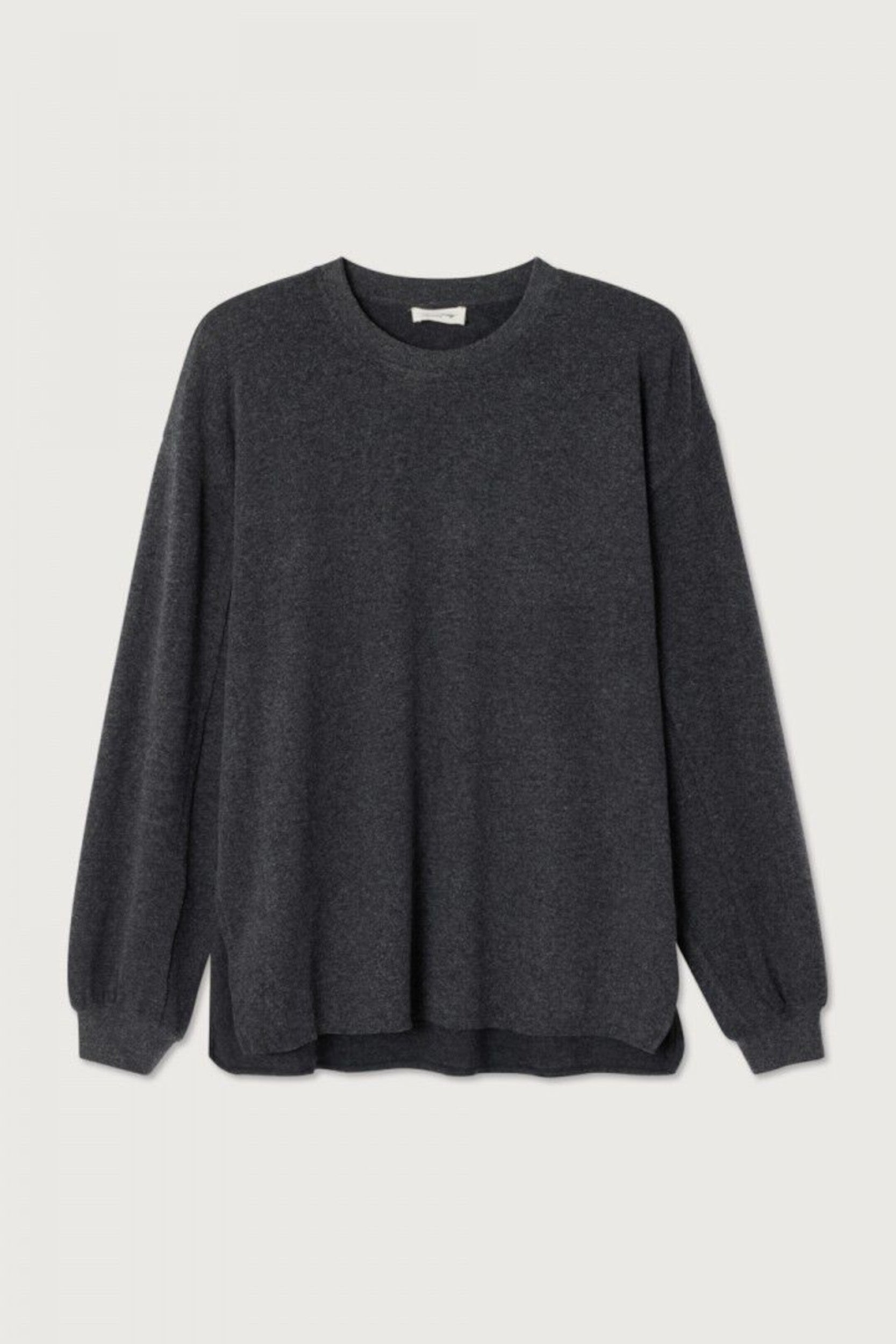 Ax02ah25 Sweater Anthracite Mottled