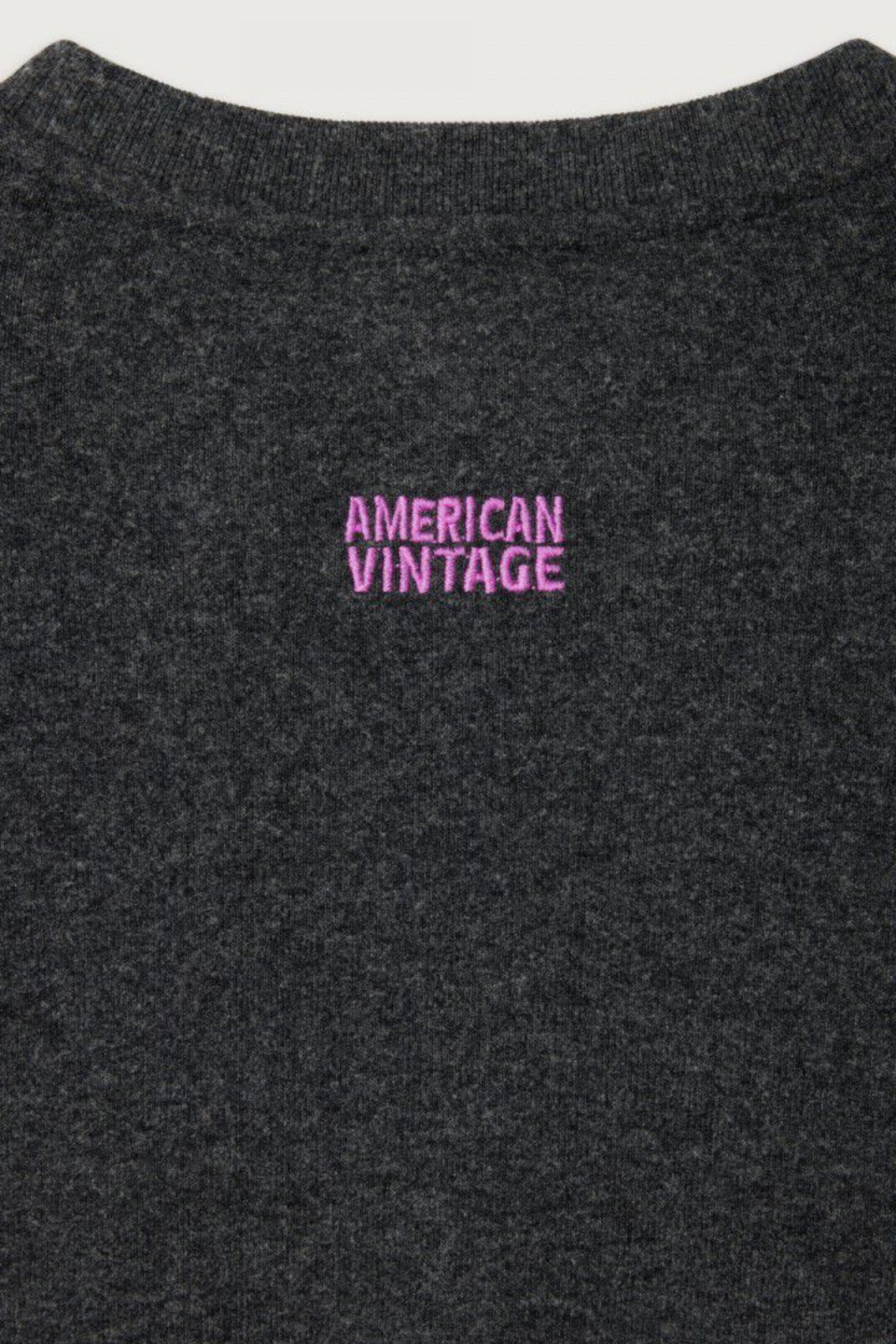 Ax02ah25 Sweater Anthracite Mottled