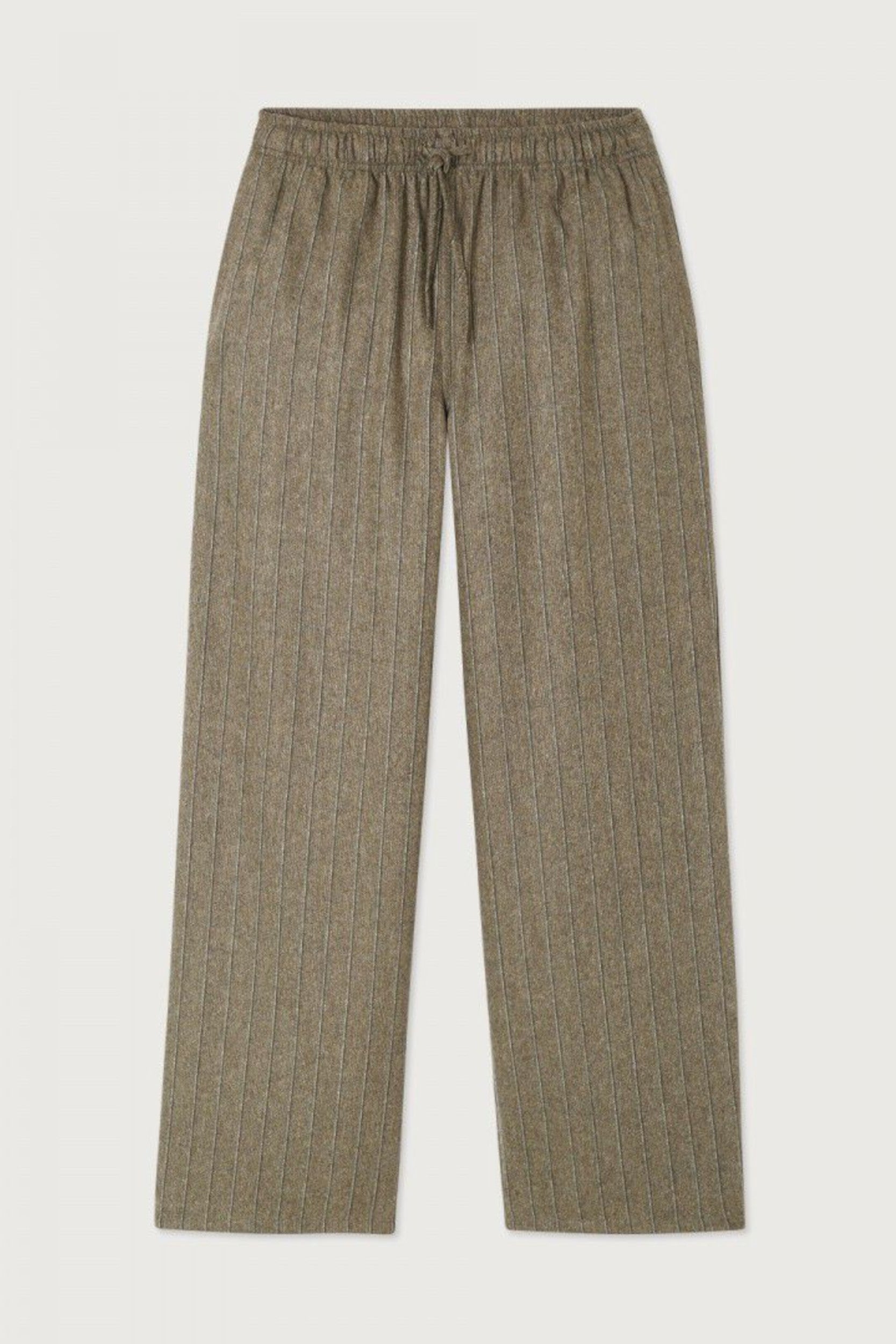 DIR10AH Pantalon Rayures Taupe