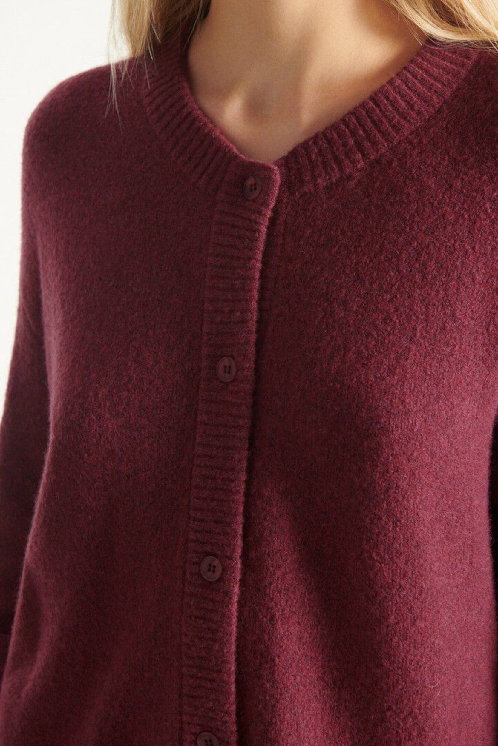 Dam19eh25 Cardigan Grape Mottled