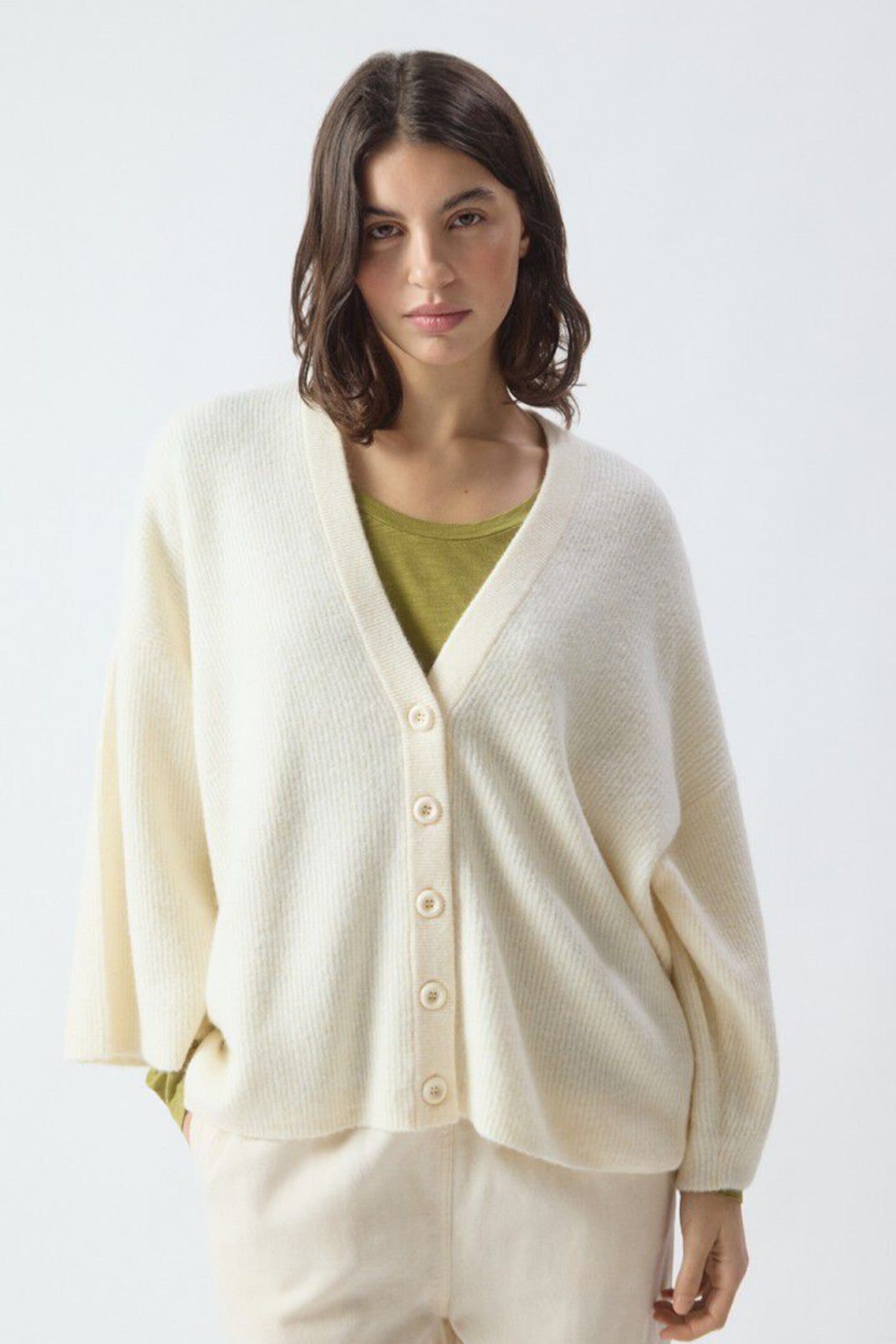 DAM19FE26 Cardigan Pannacotta