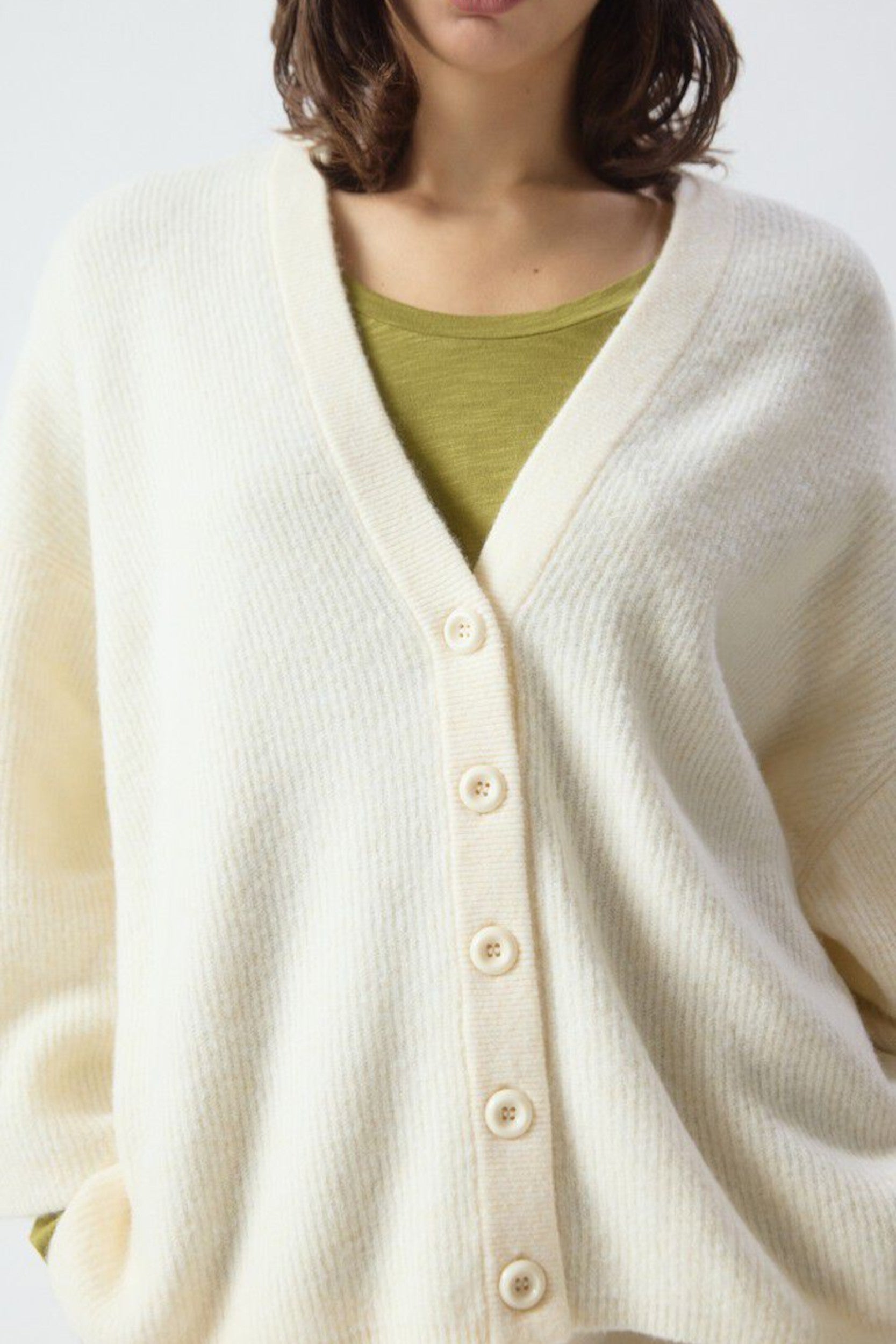 DAM19FE26 Cardigan Pannacotta