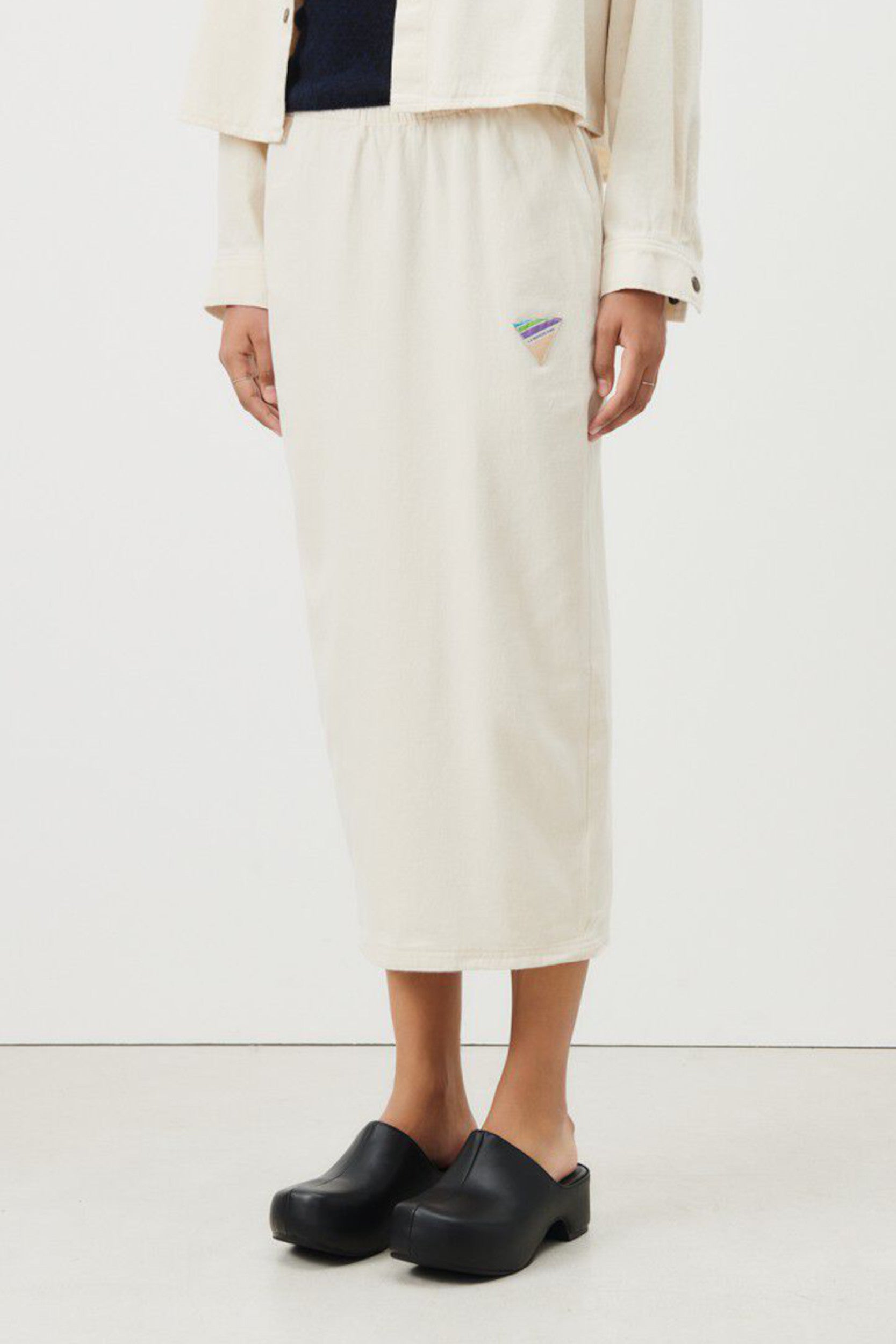 TIR13A Skirt Ecru