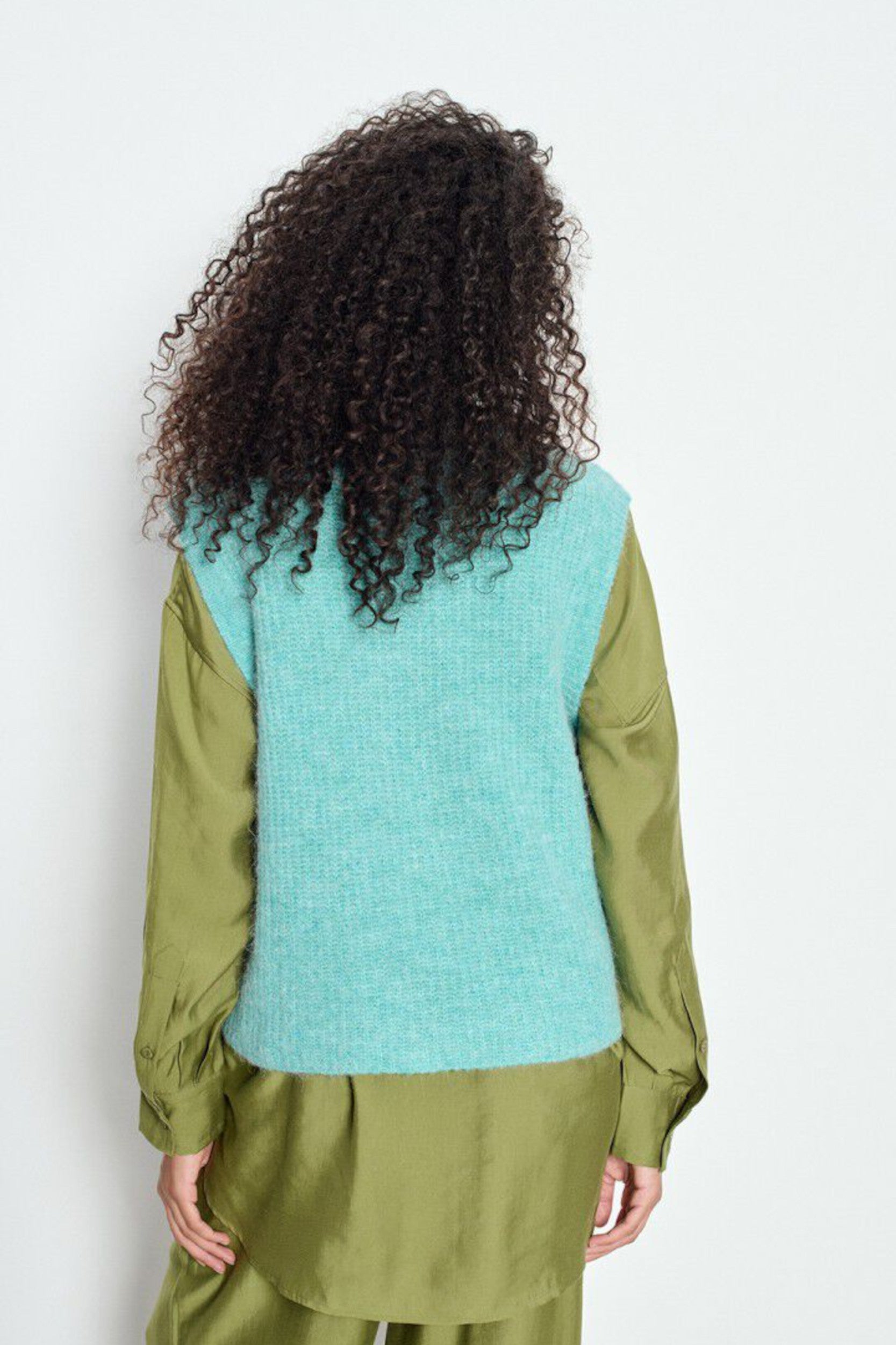 EAST19MCE26 Cardigan Recif Mottled