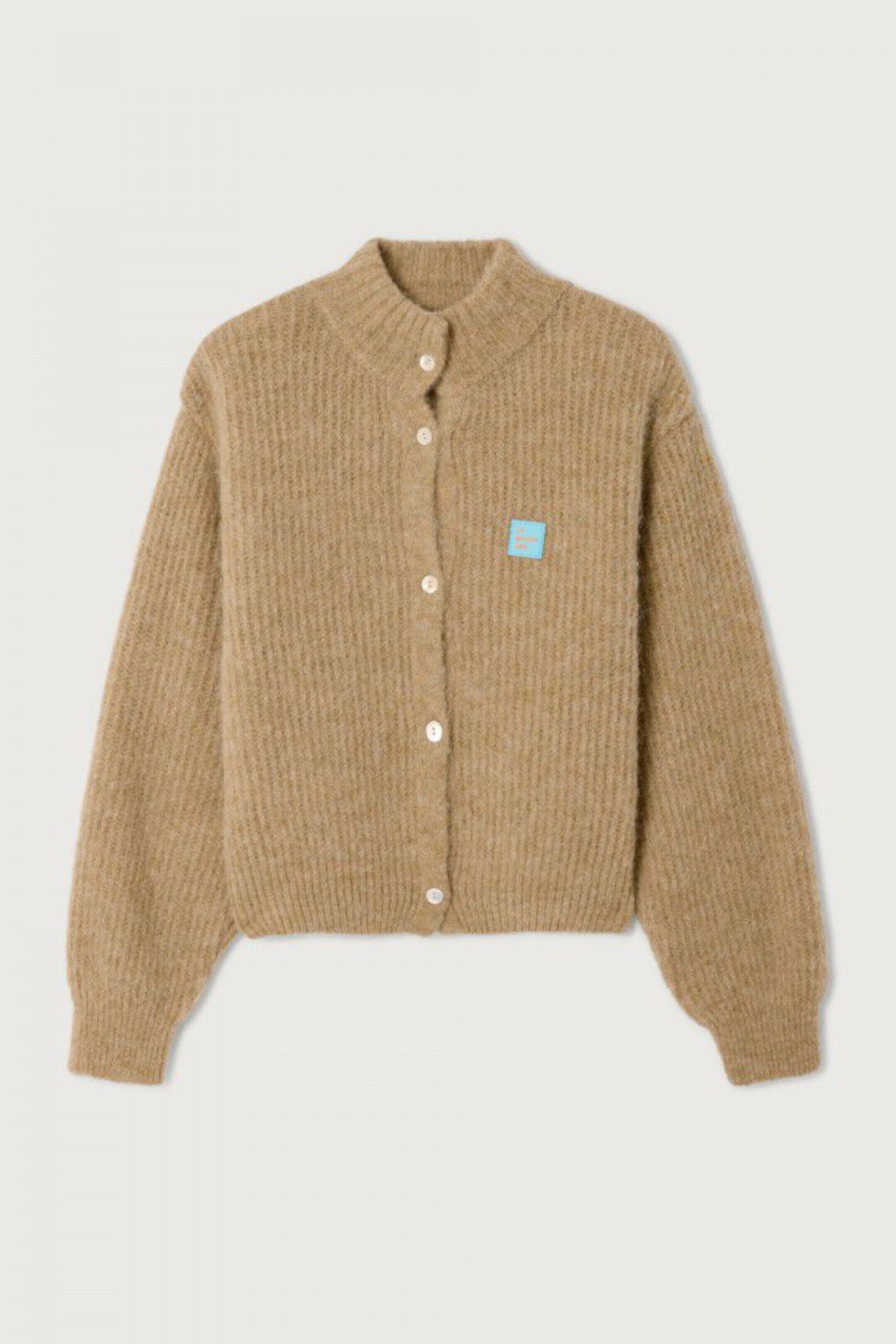 EAST19NE26 Cardigan Sand Mottled
