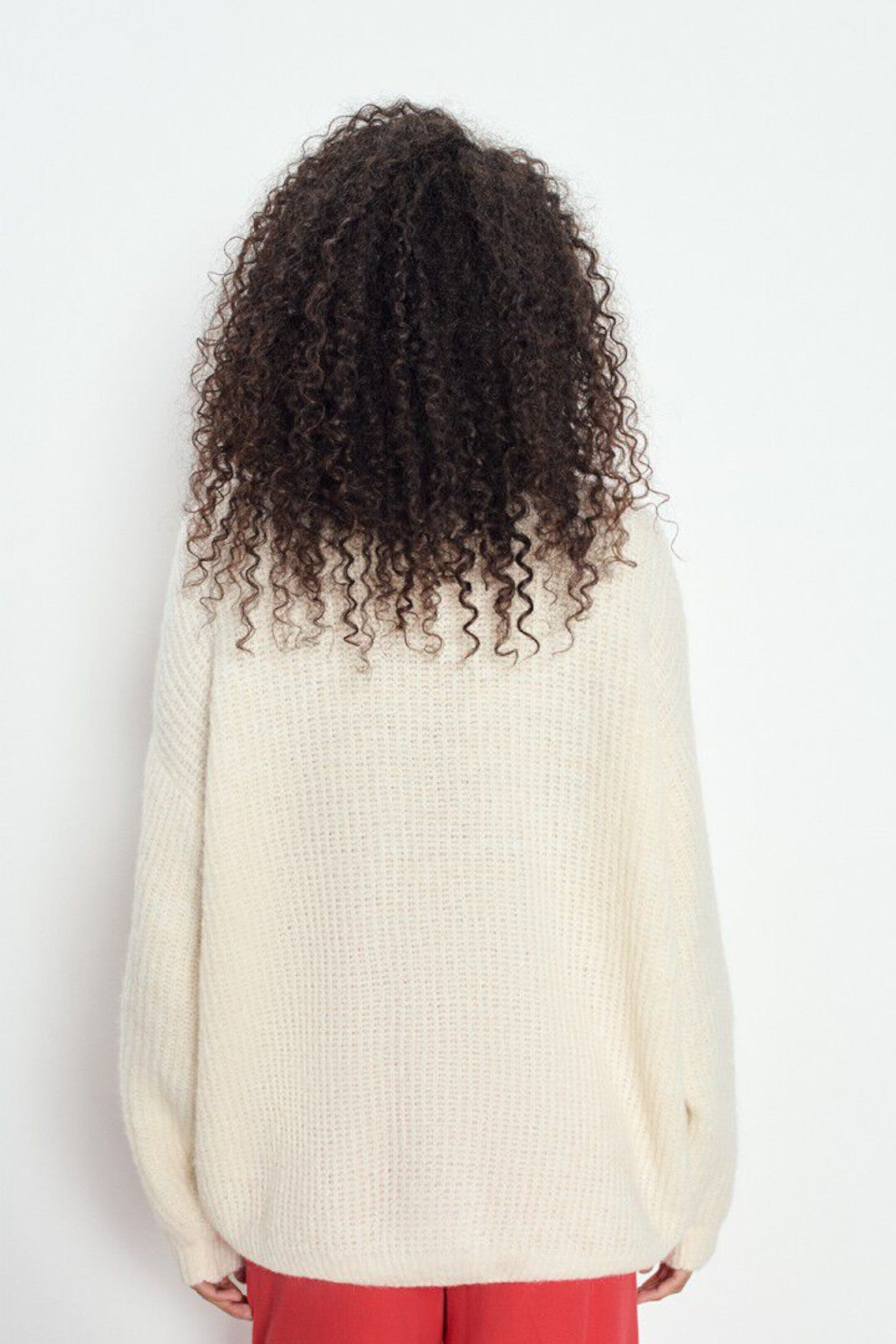 East19ph26 Cardigan Nacré Chiné — American Vintage, vue 3