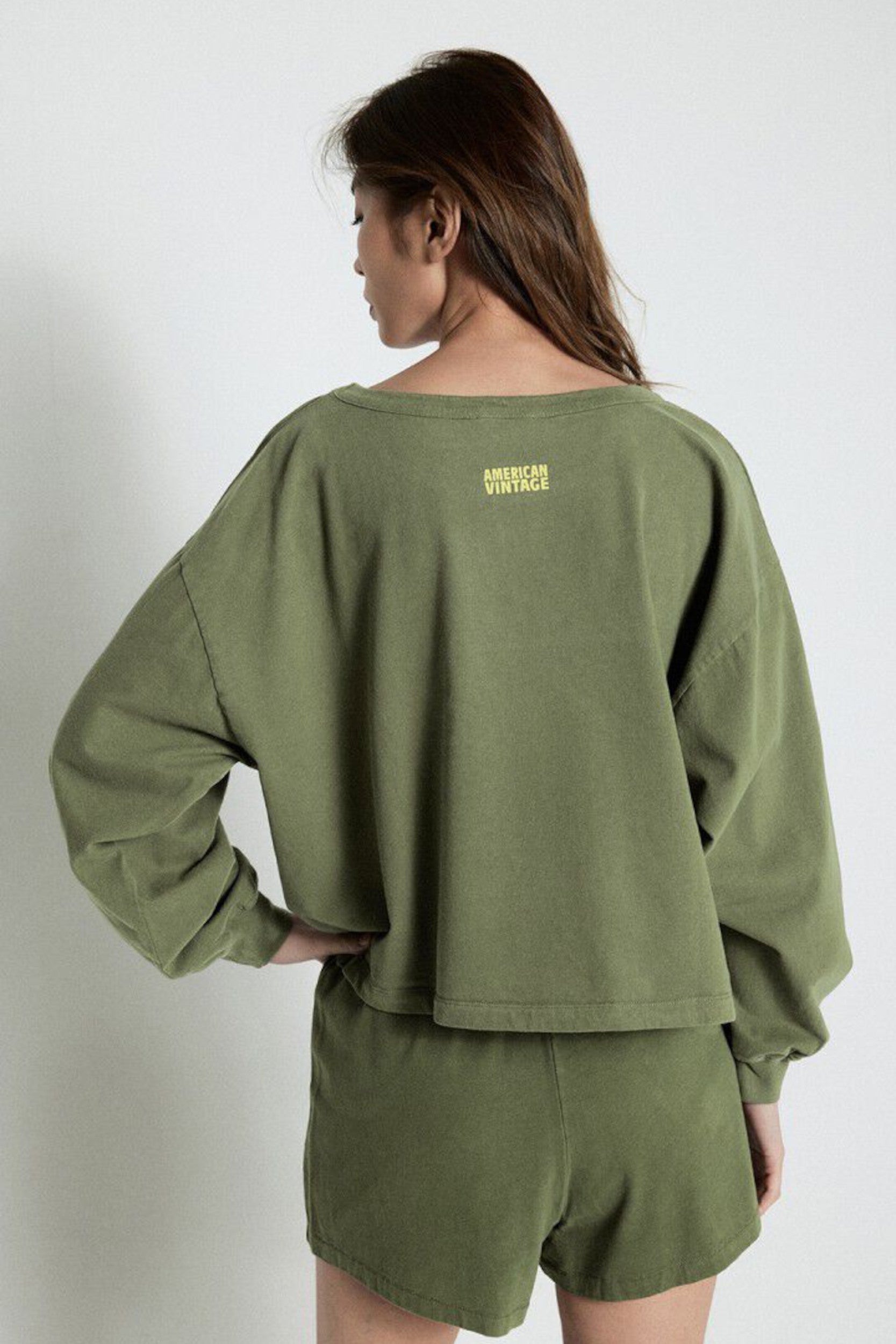 FAZ02AE25 T-Shirt Vintage Khaki