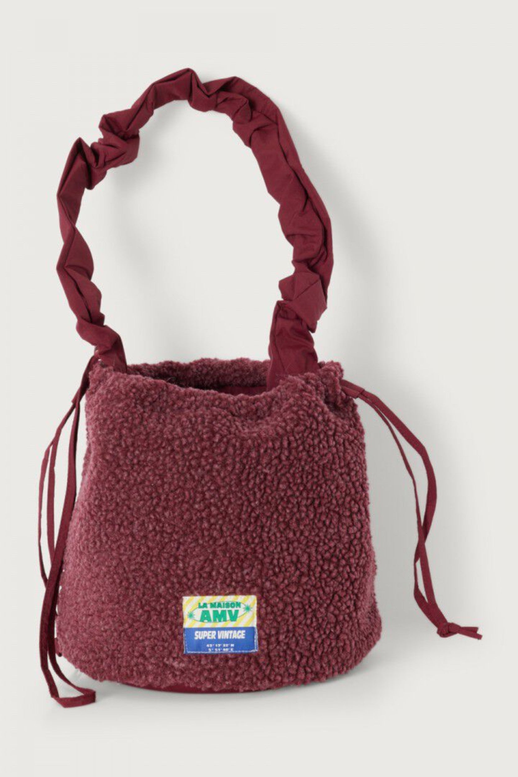 Hok26ch25 Bag Burgundy Mottled