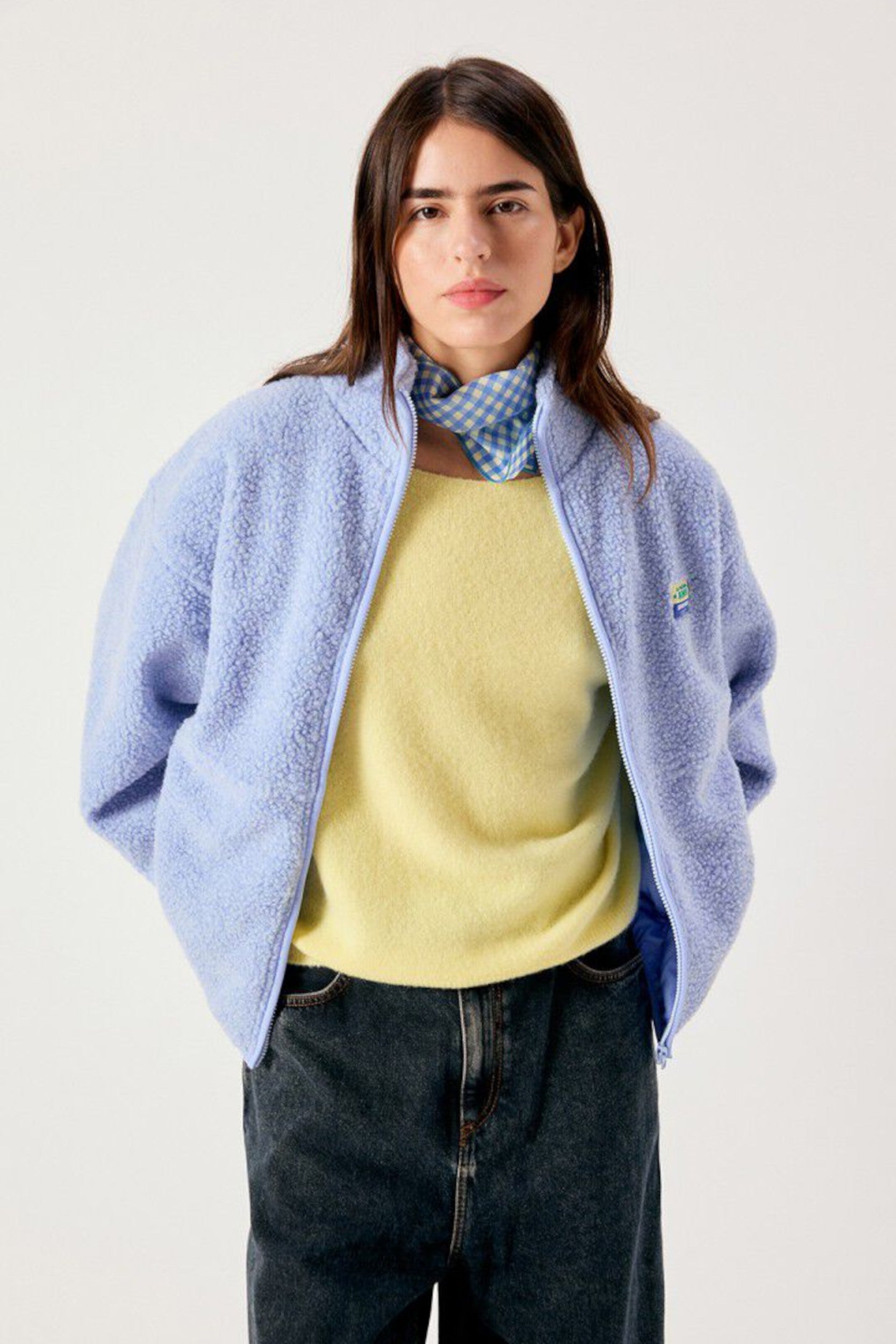 Hok16ch26 Veste Giv chiné — American Vintage