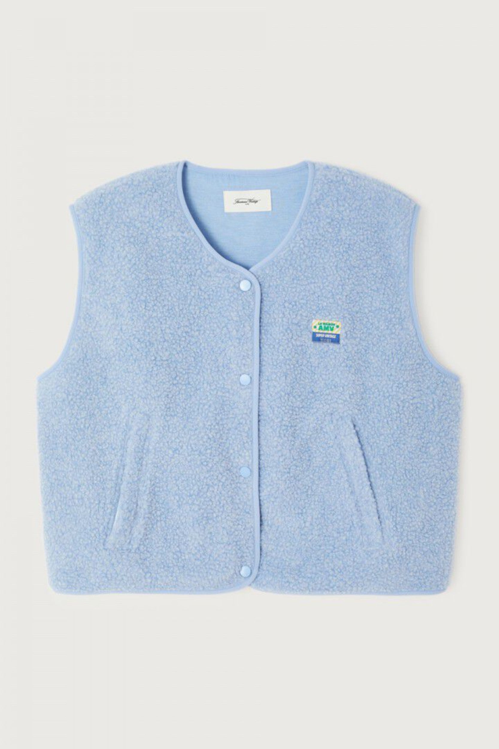 Hok16bh26 Veste Giv chiné — American Vintage