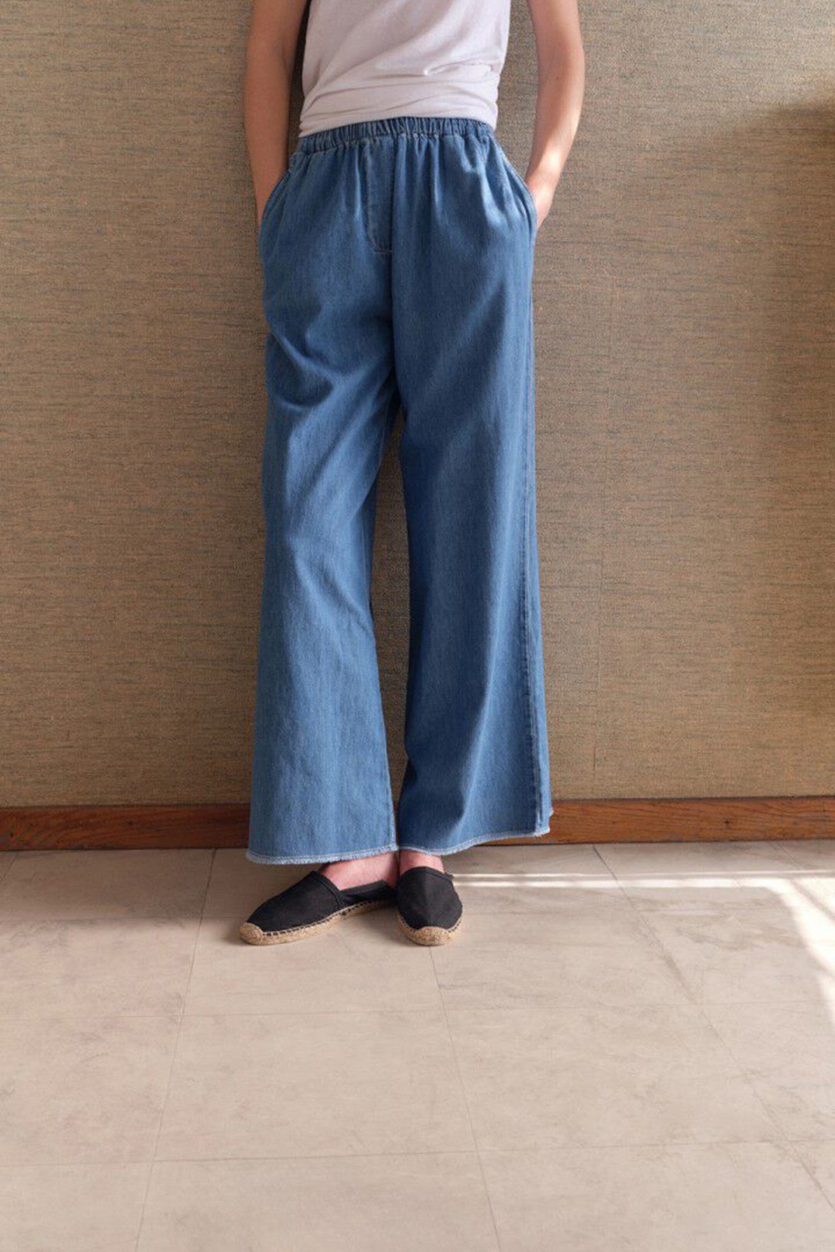 IZE10AE26 Trousers Medium Blue