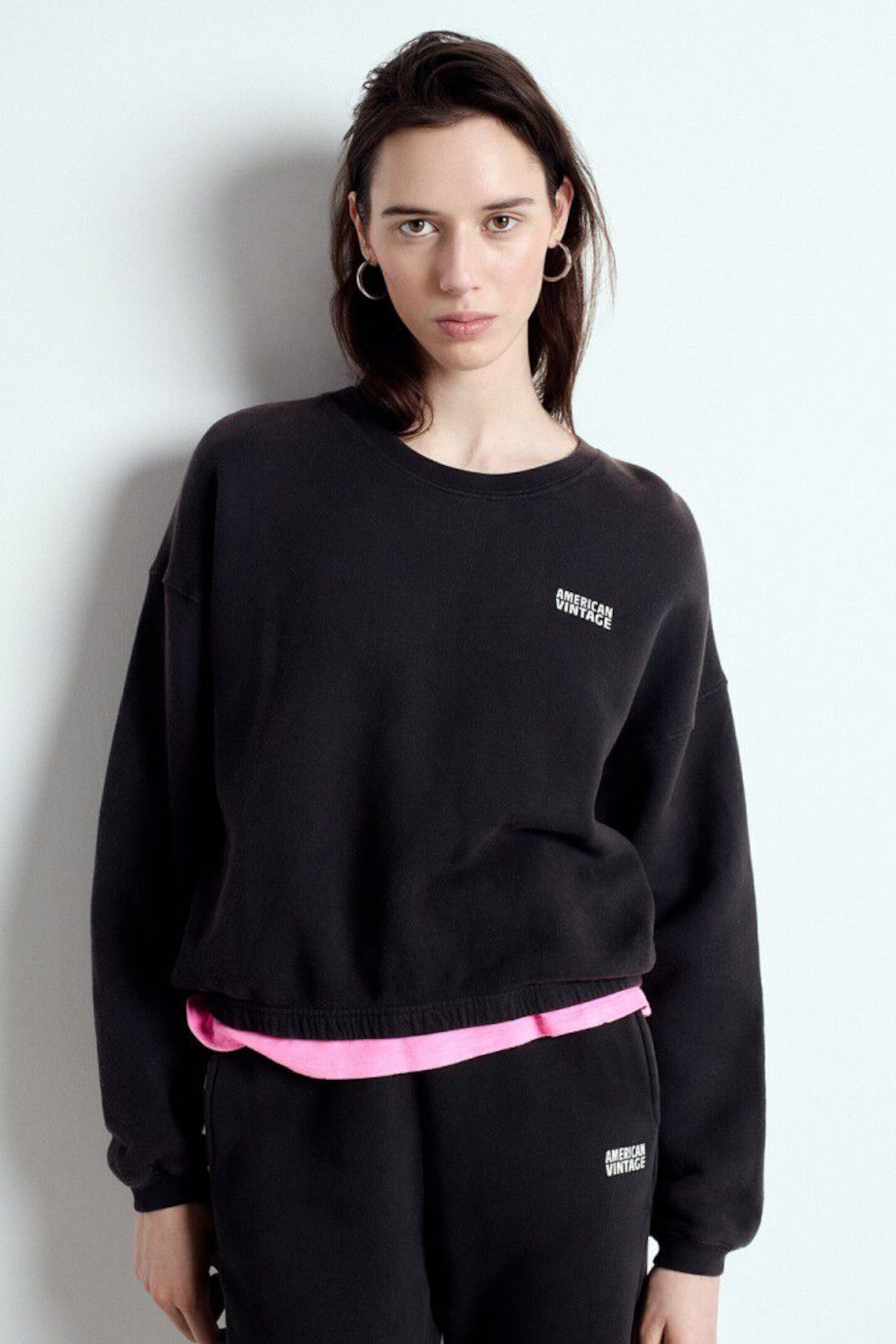 Izu03ah26 Sweater Reglisse