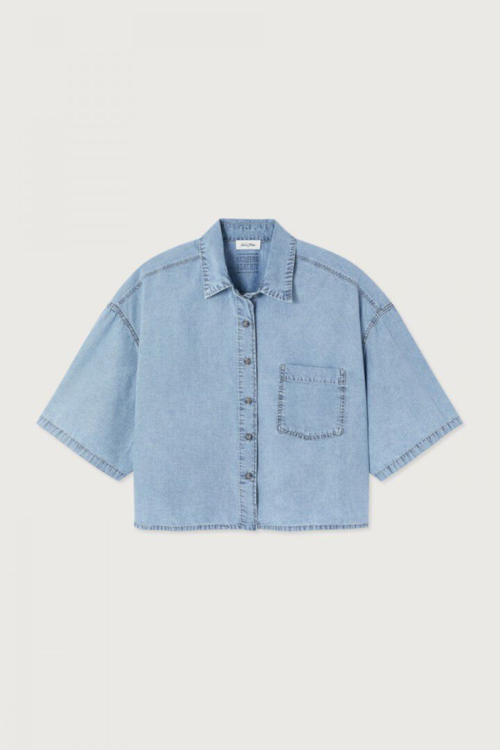 PAY06AE26 Shirt Blue Snow