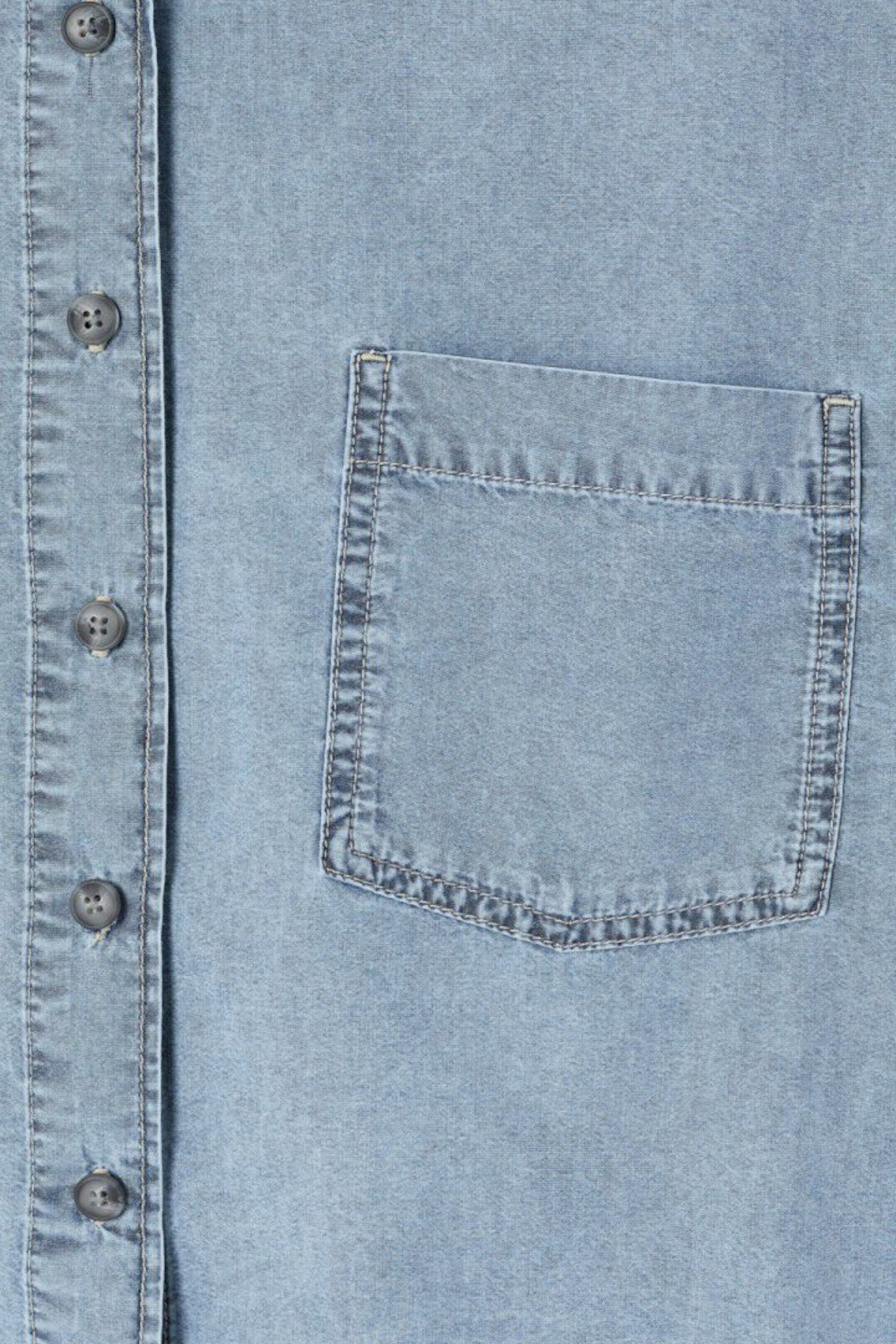 PAY06AE26 Shirt Blue Snow