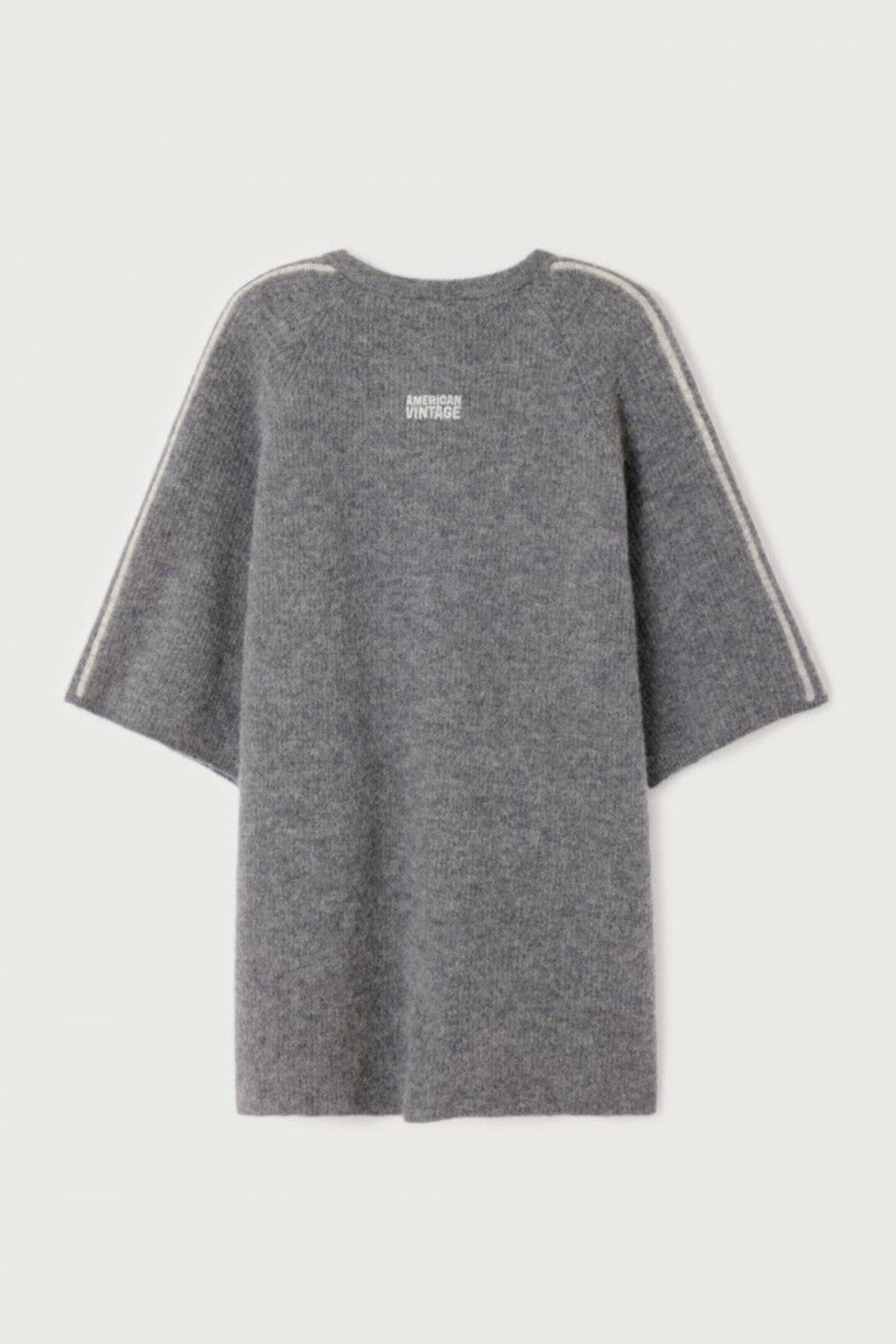 VITO19KE26 Cardigan Steel Mottled