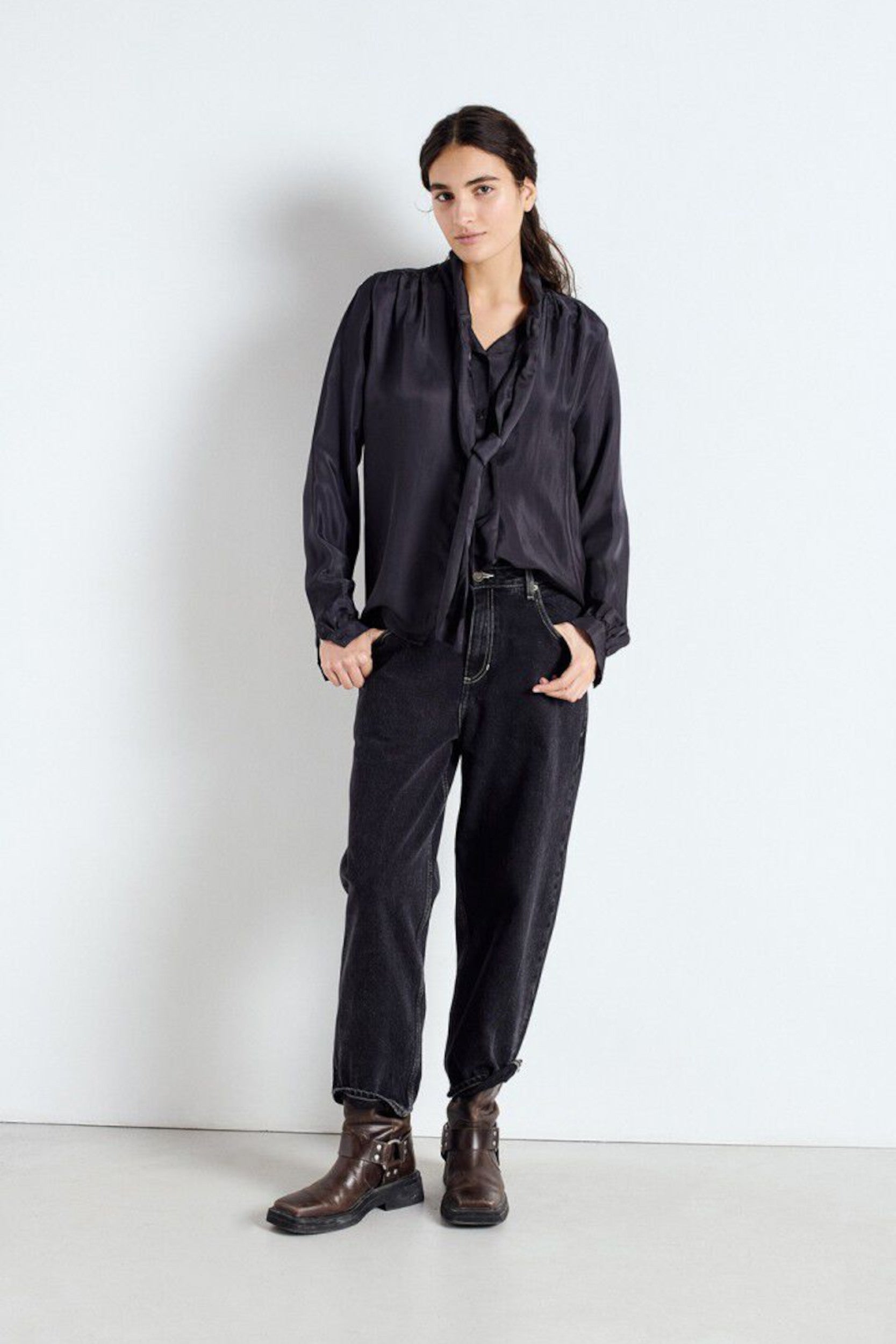 Yop11I32h26 Jeans Black Vintage