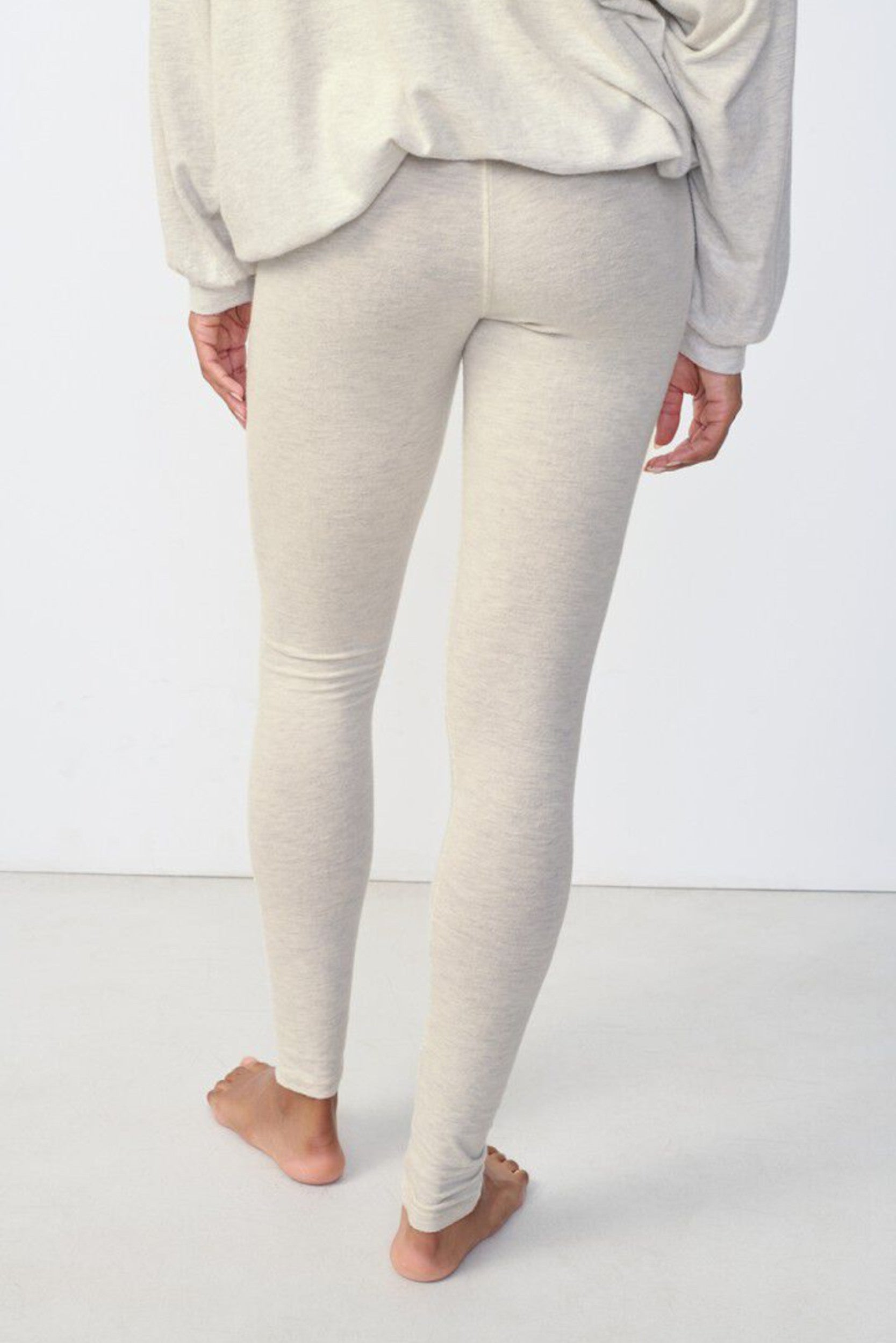 YPA04BE25 Legging Mottled Grey