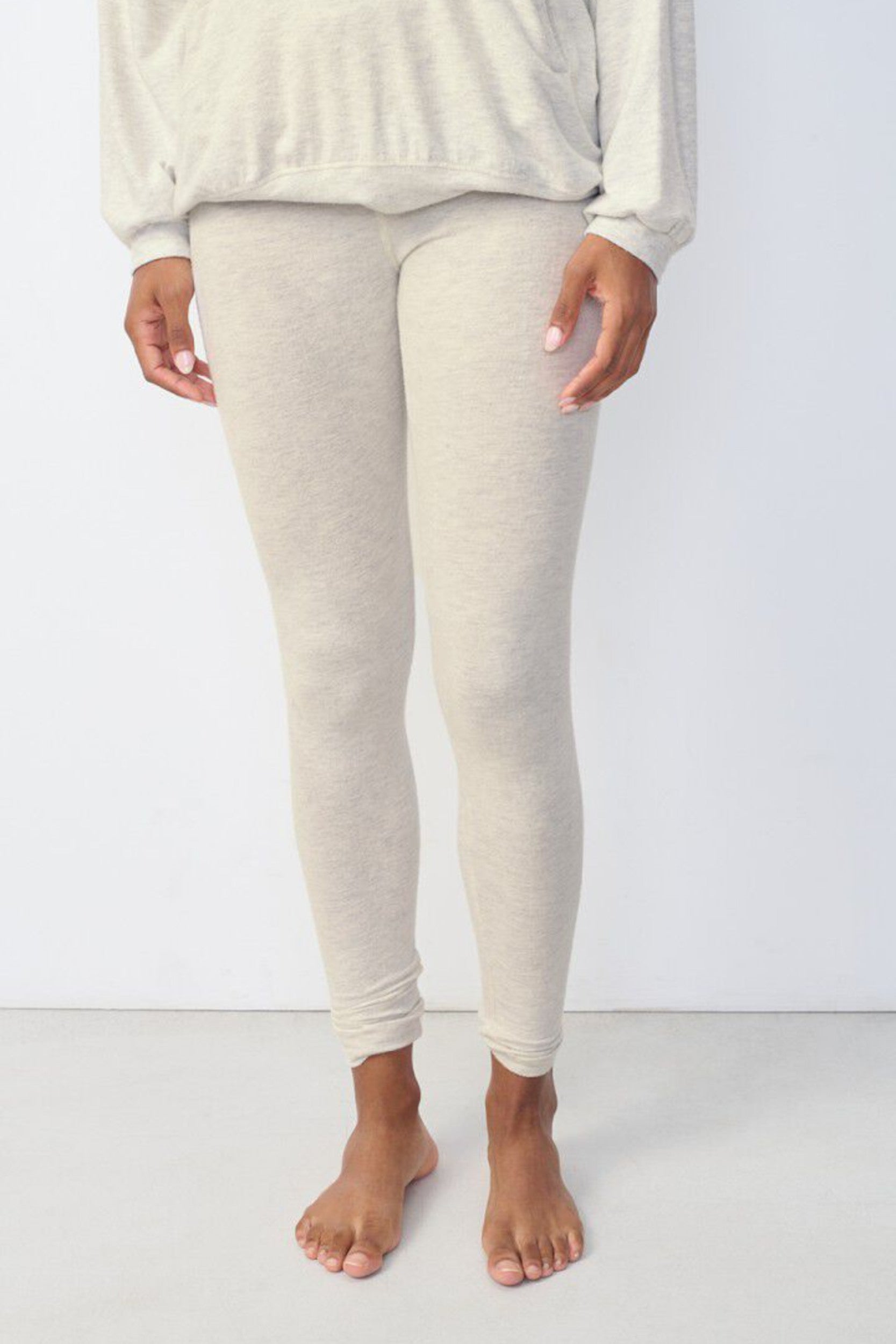 YPA04BE25 Legging Mottled Grey