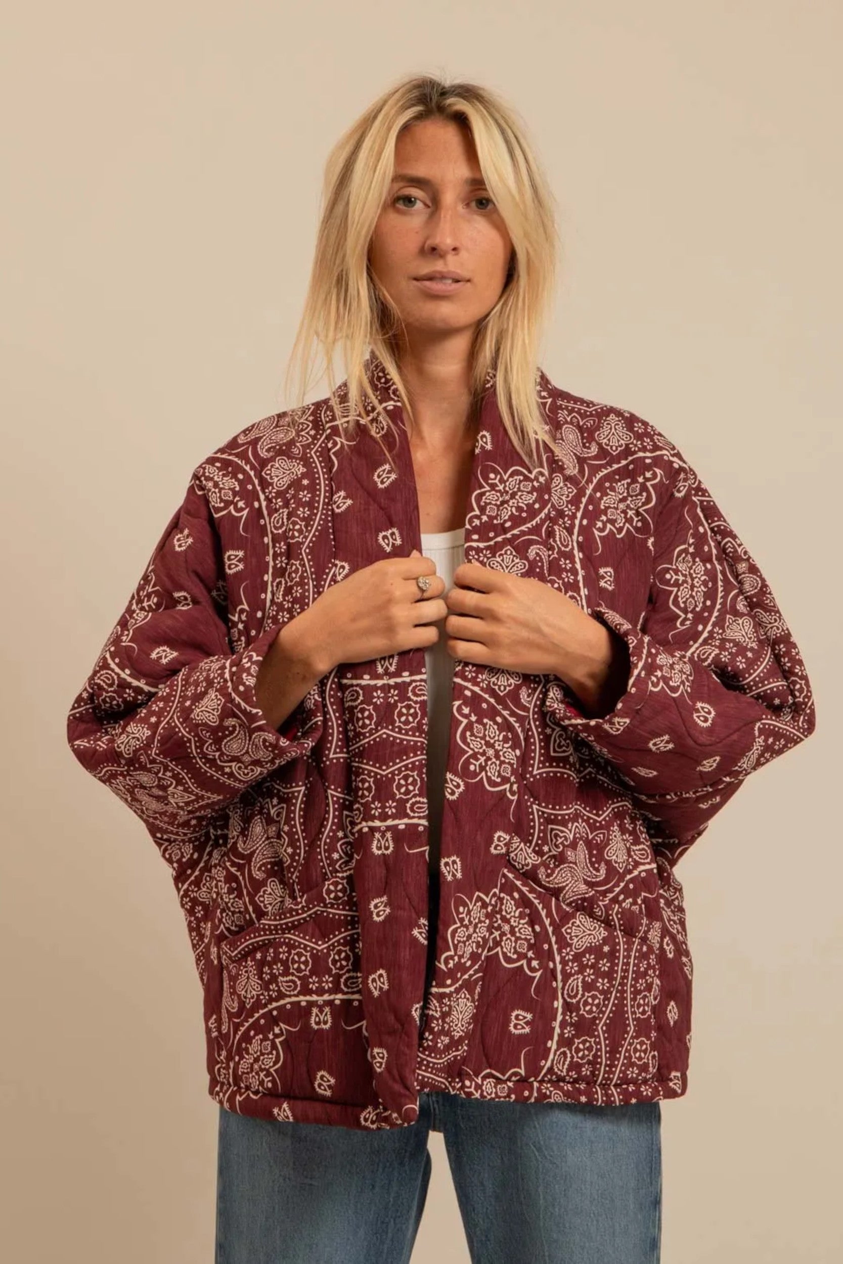 Chicago Jacket Burgundy