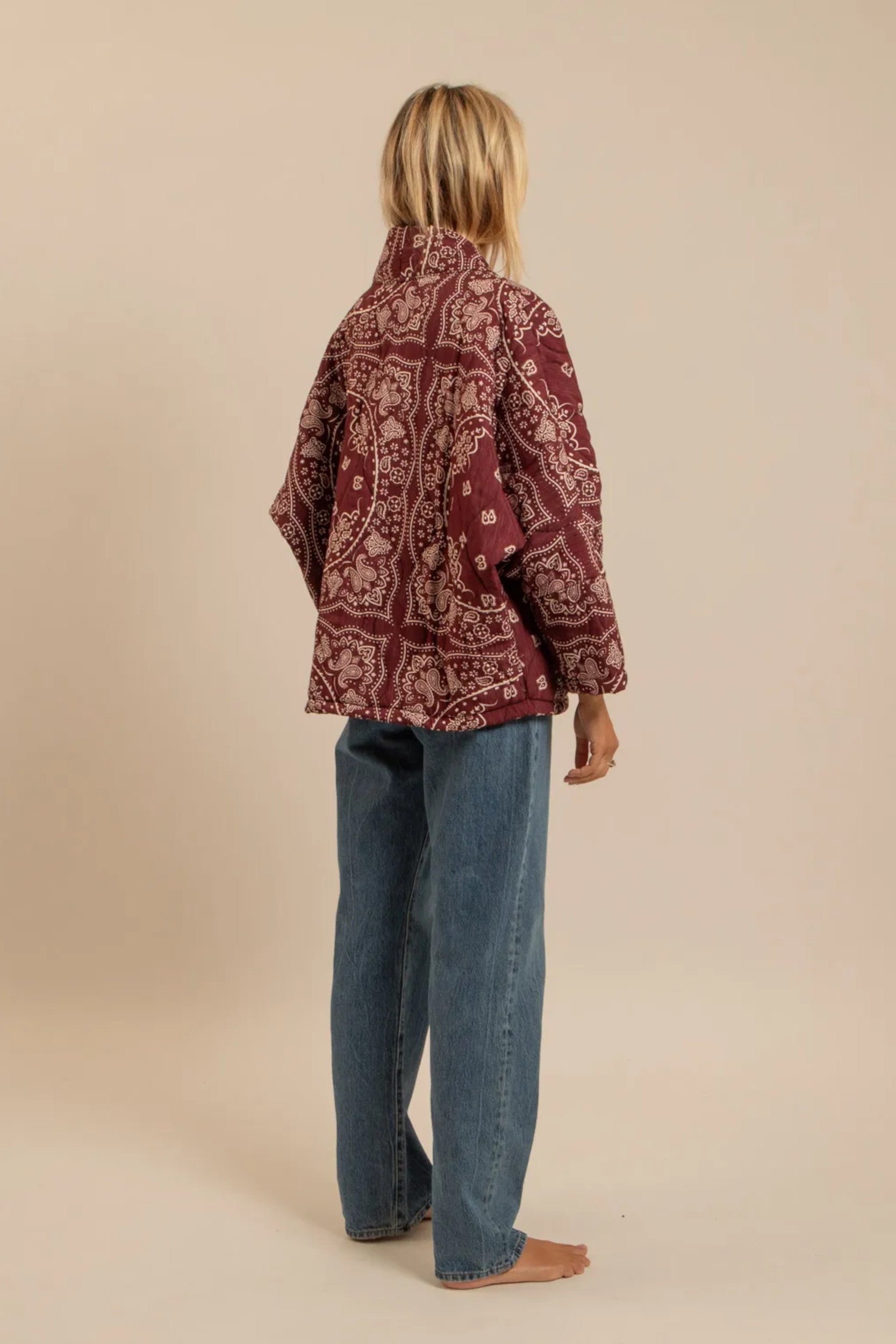 Chicago Jacket Burgundy