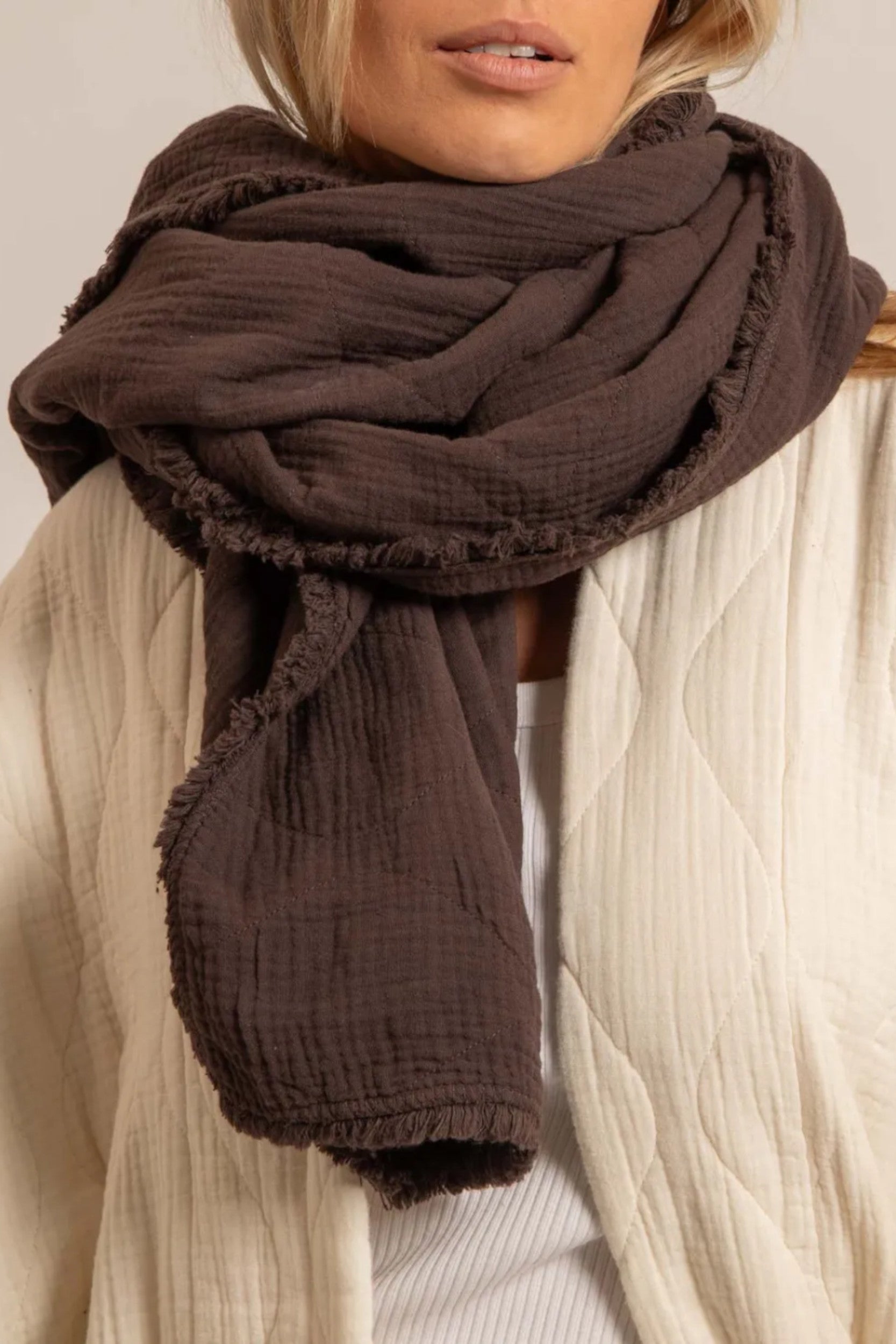 Toronto Scarf Chocolat