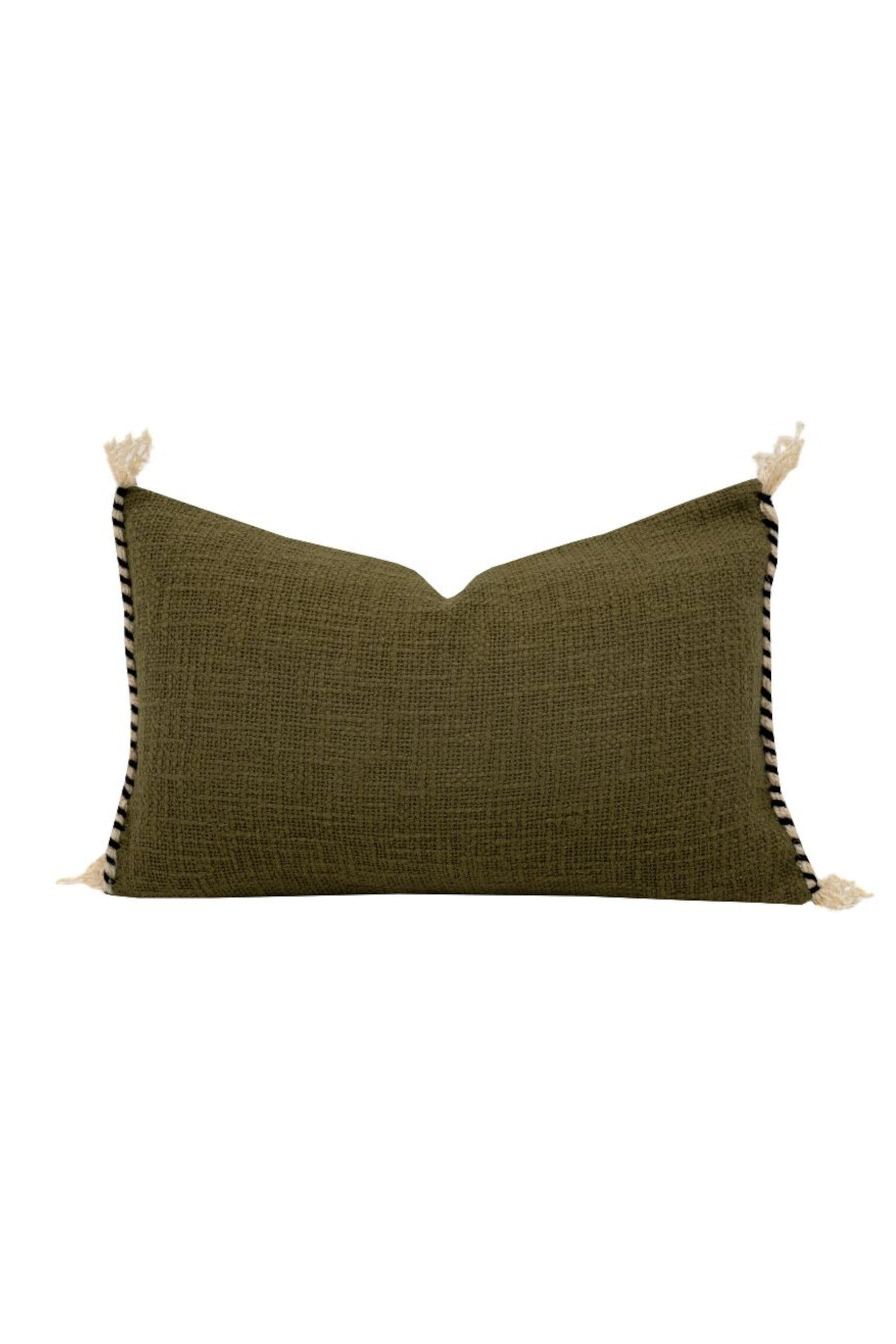 Coussin Elnino 25x40 Kaki