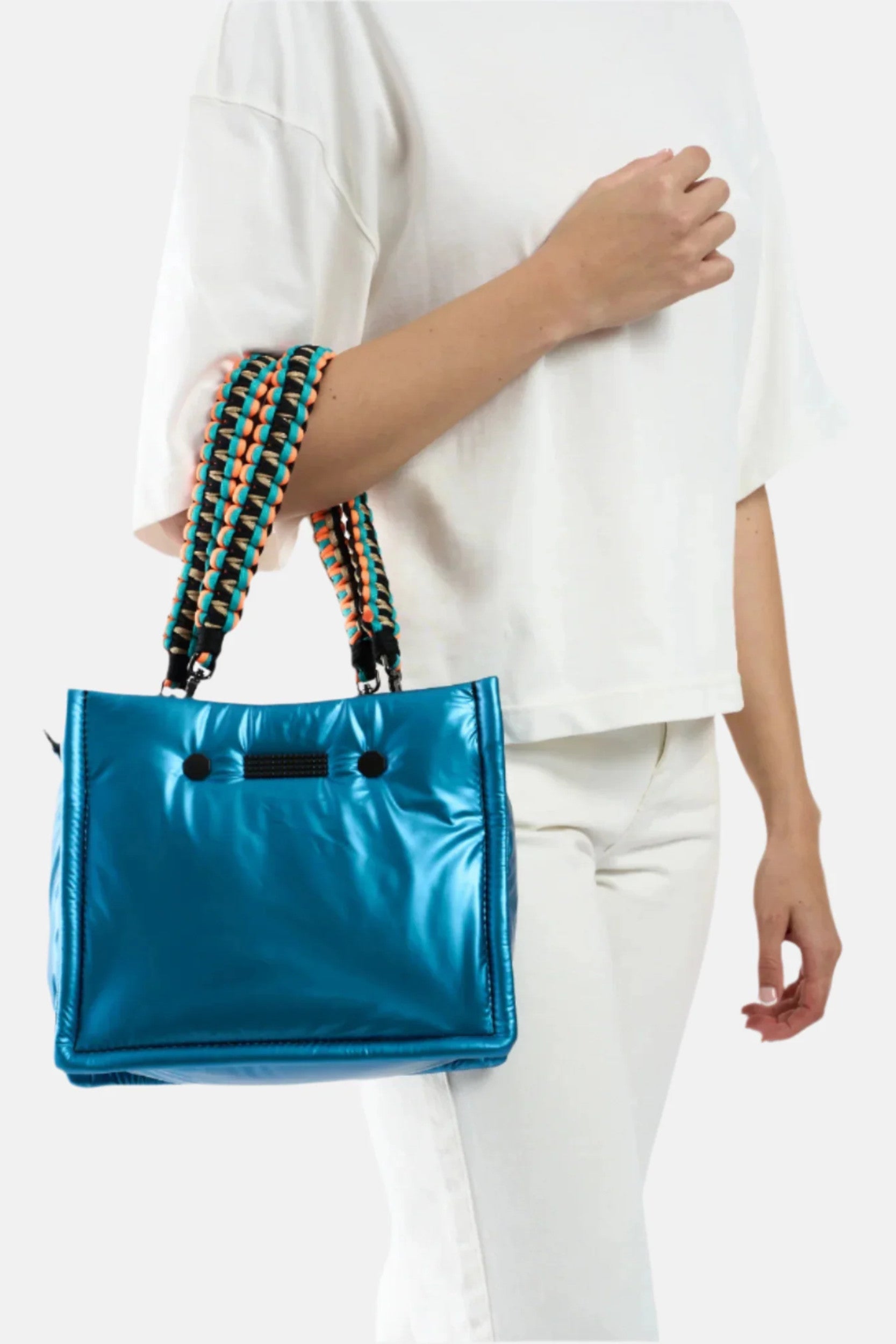 Mini Flex Nylon Bag Deep Sea Sunset