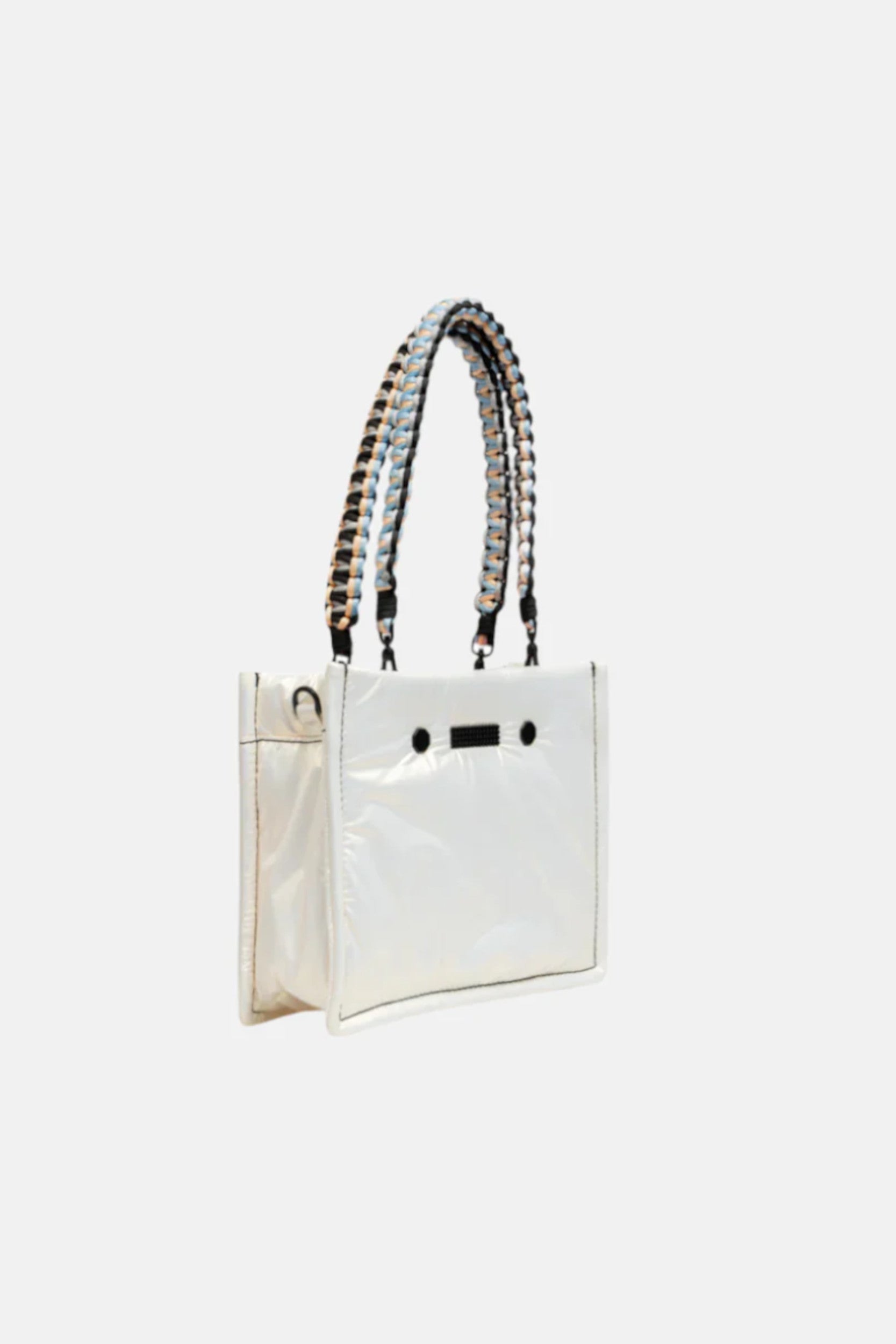 Mini Flex Nylon Bag Pearl Fluo Pink