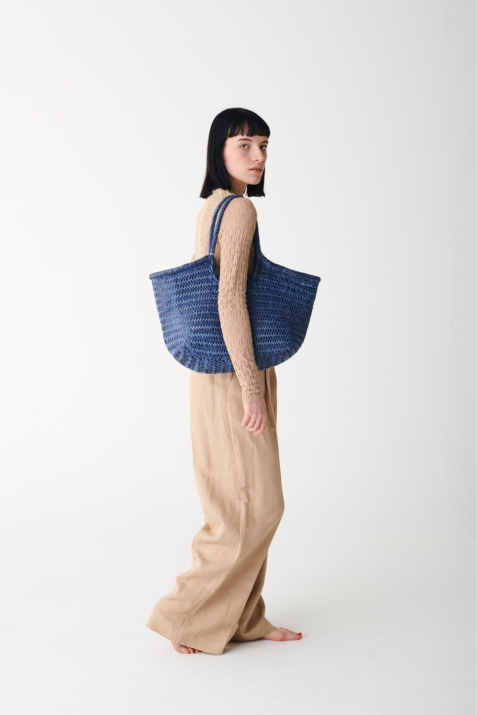 Nantucket Basket Big Bag Marine