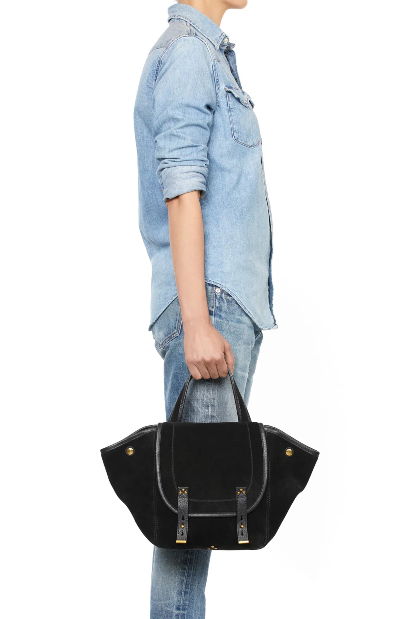 Sac Stan M daim noir