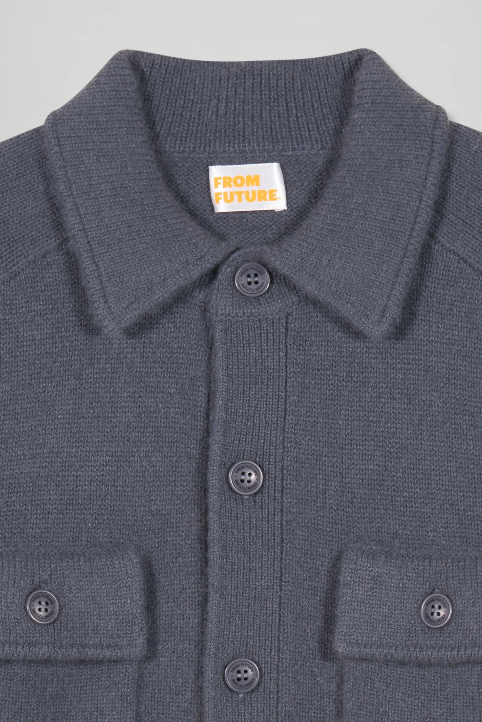 2501Mpc03354W Cardigan Storm Grey