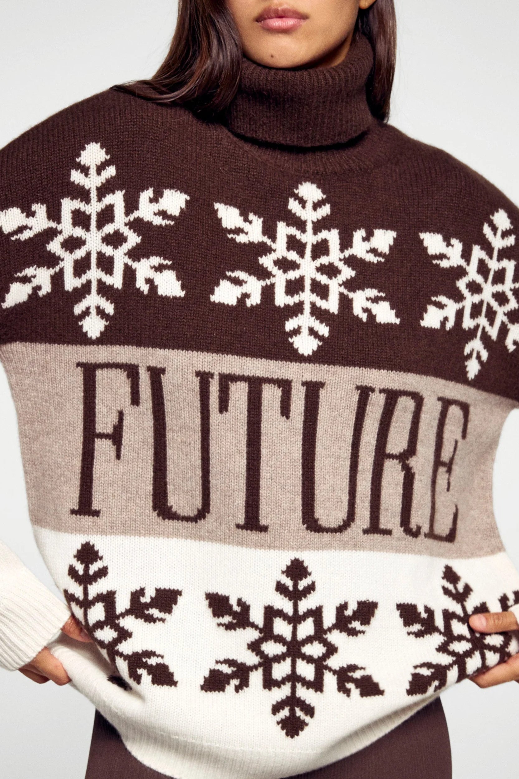 2501Wpl03334W Sweater Chocolate