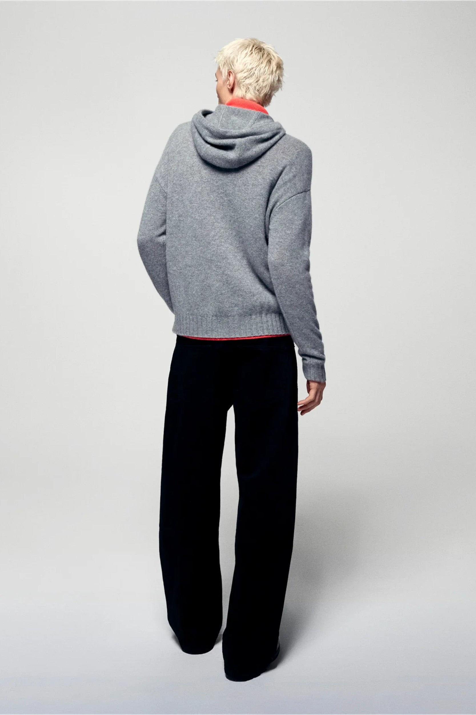 2501Mph03351W Sweater Dark Grey Mottled