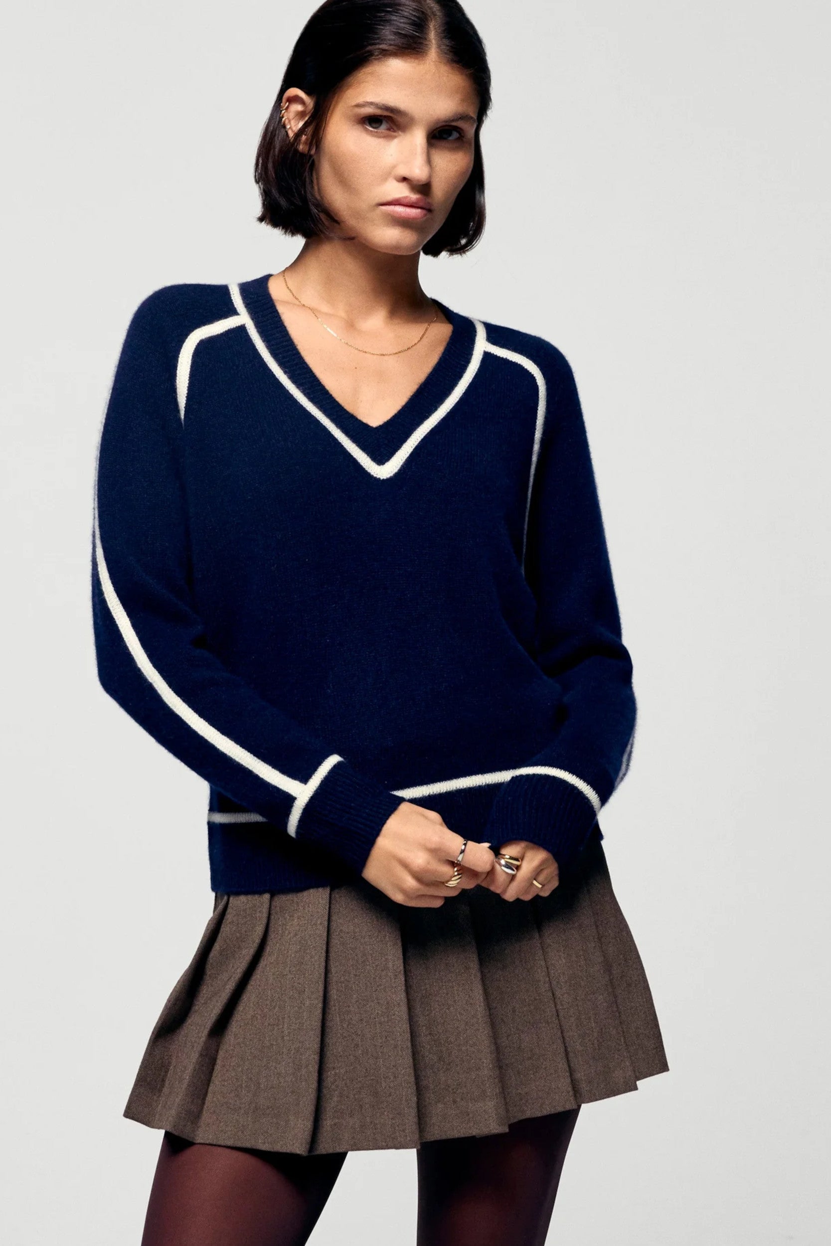 Permwpv02159W Sweater Navy