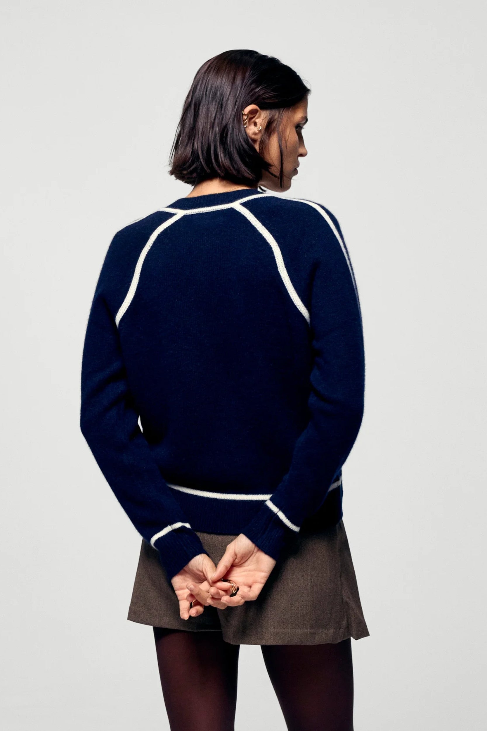 Permwpv02159W Sweater Navy