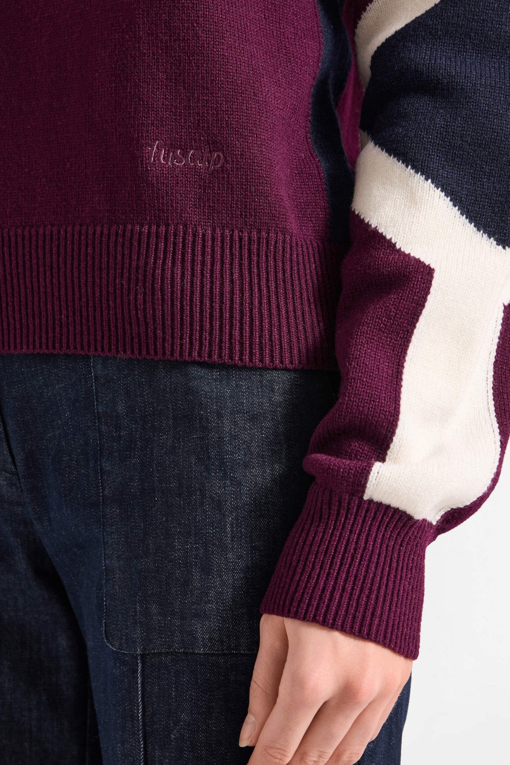 Rivena Sweater Rock/Flake/Navy